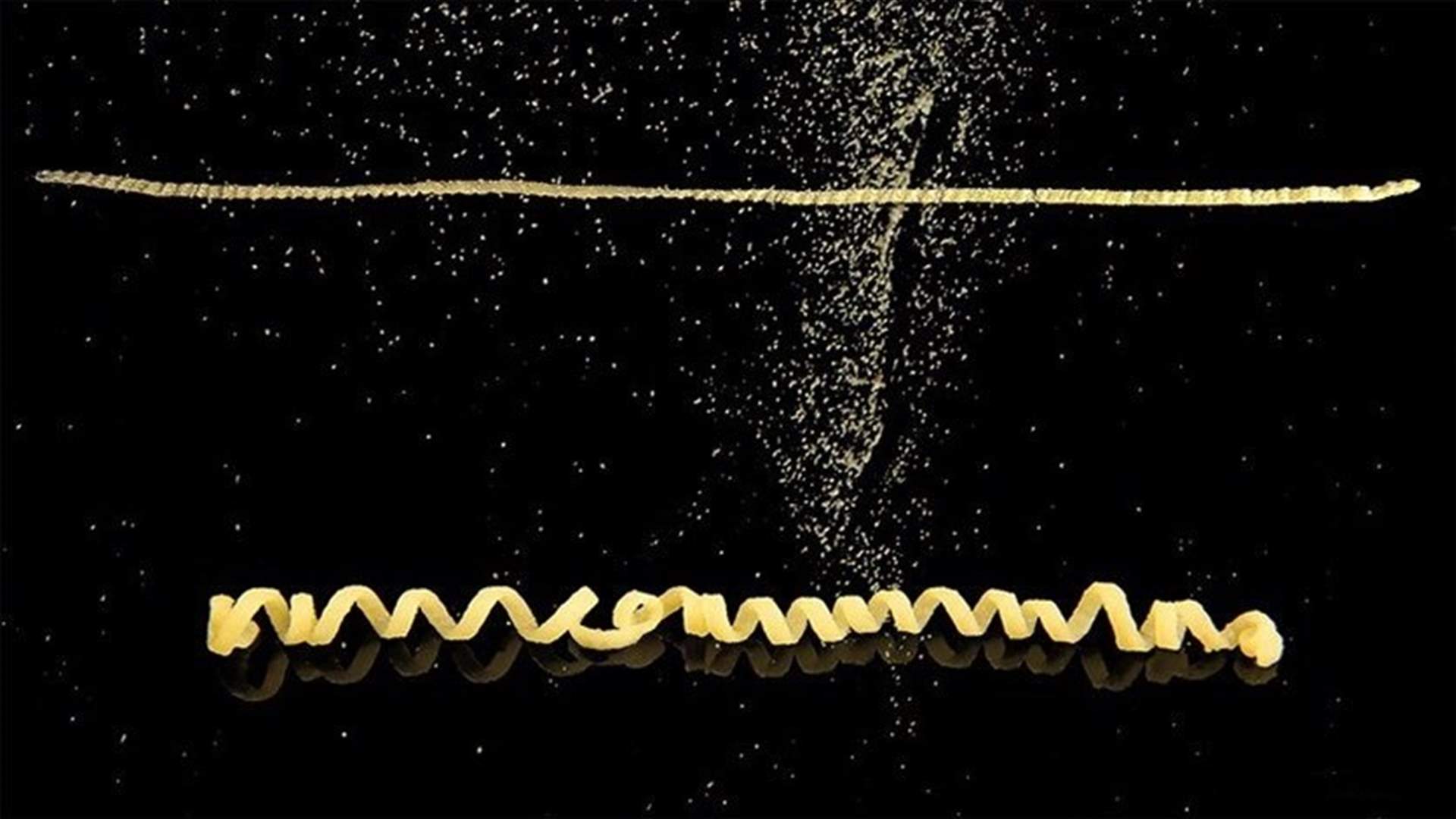 Scientists create flat pasta that morphs into 3D shapes when cooked