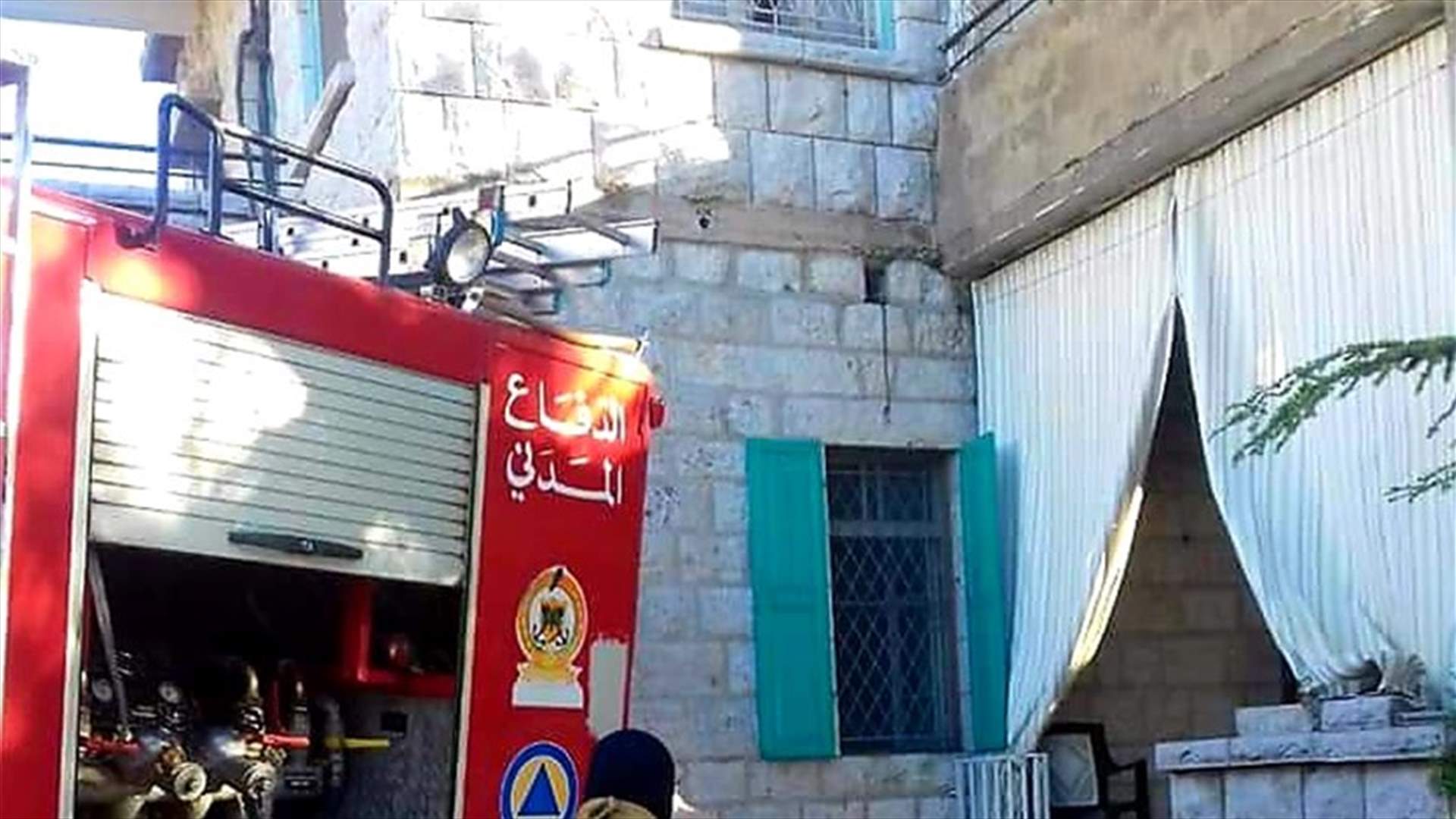 جثة مواطن في فيطرون قضى بأزمة قلبية وسيجارة تسببت بحريق في منزله