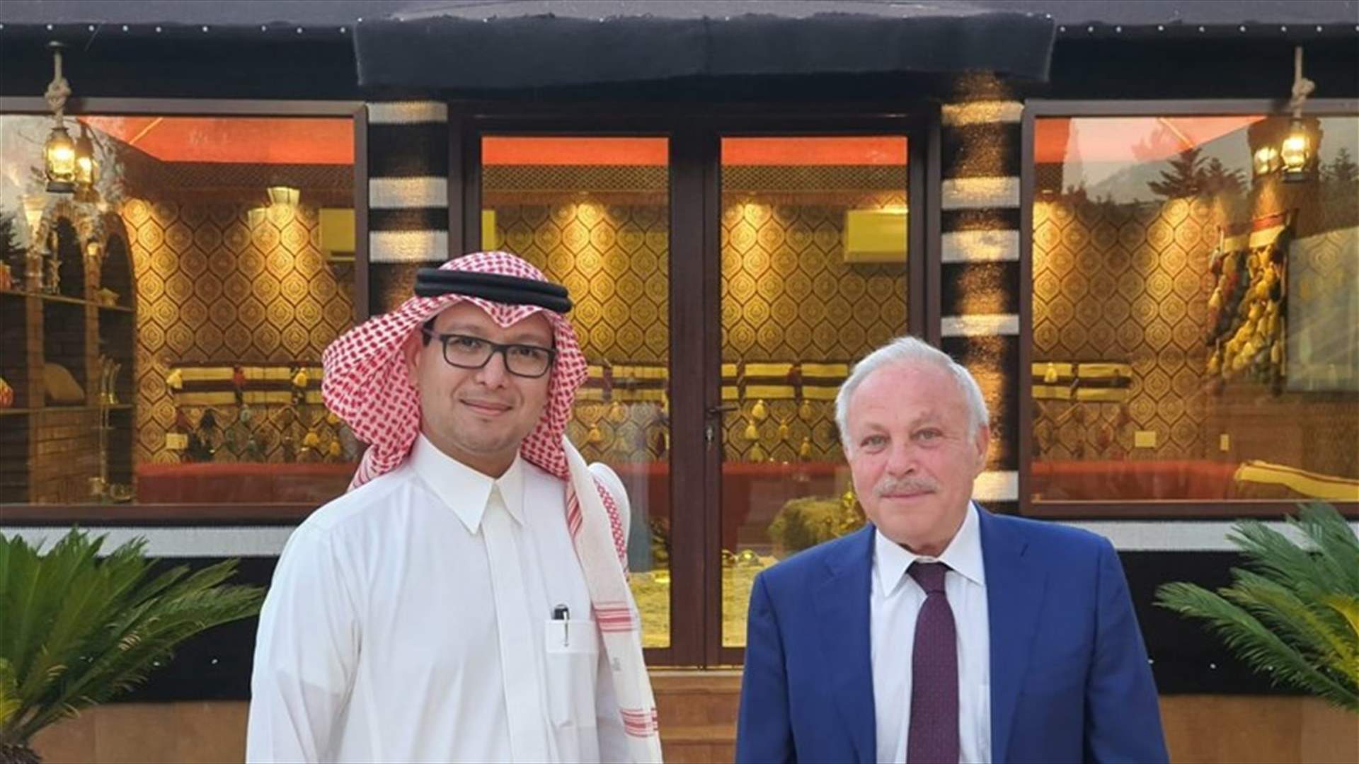 بخاري استقبل القاضي عويدات... ماذا بحثا؟