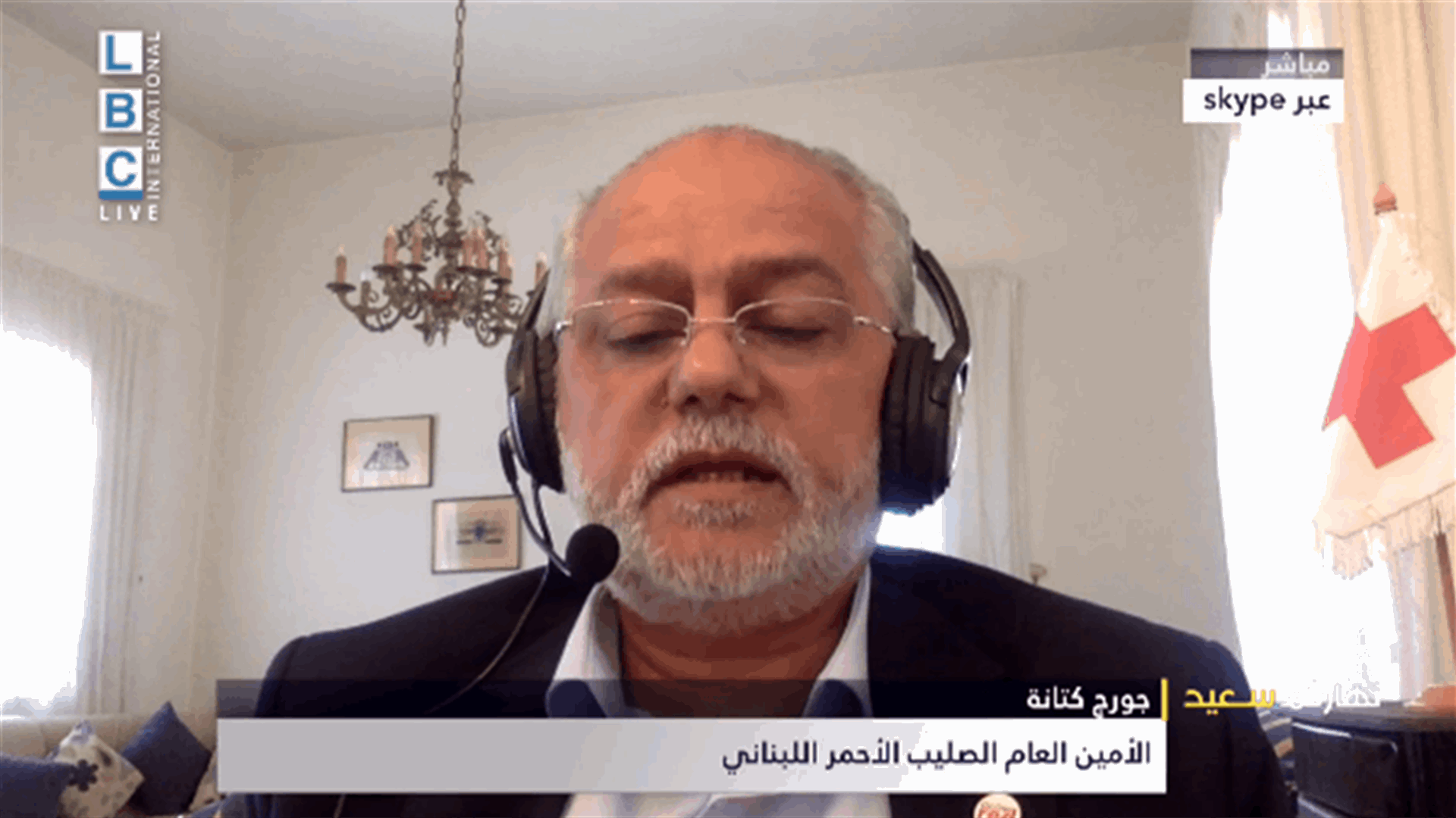 كتاني يطمئن عبر الـLBCI: سيارات الصليب الاحمر غير متأثّرة بأزمة المحروقات