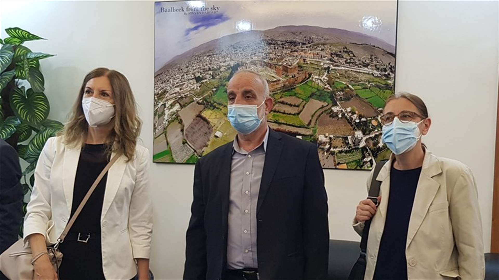 بعد ترميمه...السفيرة الإيطالية في حفل تسليم سراي بعلبك