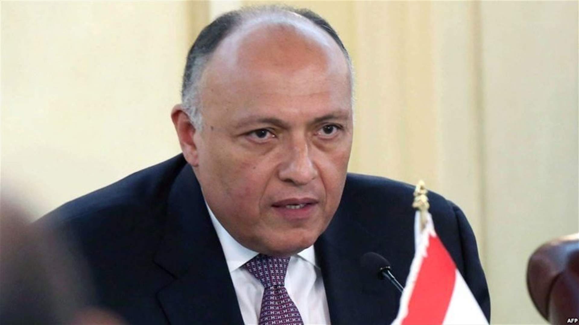 وزير الخارجية المصري يزور الأردن لبحث تعزيز وقف إطلاق النار في غزة