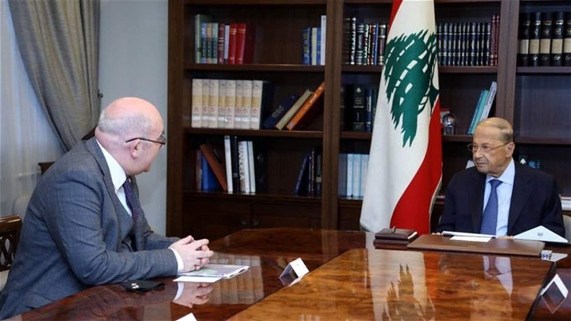 President Aoun receives invitation to attend world leaders summit on climate change