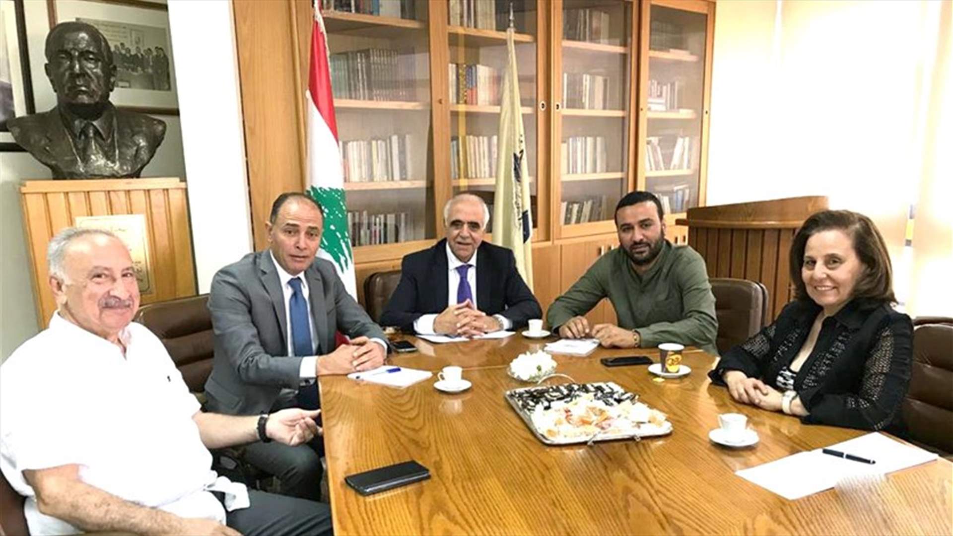 سفير تونس ونقيب صحافييها زارا نقابة المحررين للبحث في التعاون القصيفي: لتعميق ثقافة الحرية وممارستها