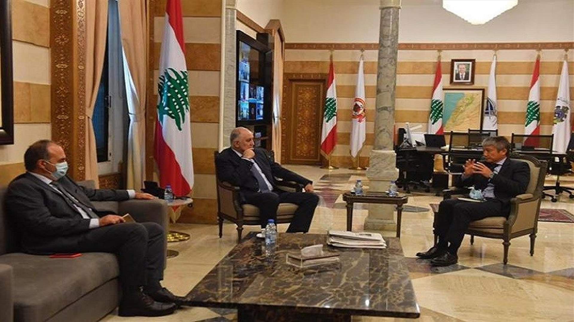 فهمي التقى الممثل المقيم لمفوضية الأمم المتحدة لشؤون اللاجئين... هذا ما جرى بحثه