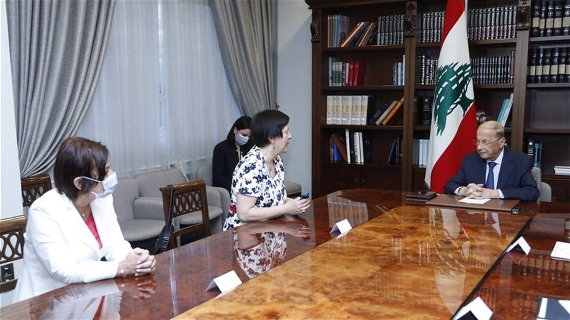 New UN Special Coordinator for Lebanon meets Lebanese officials