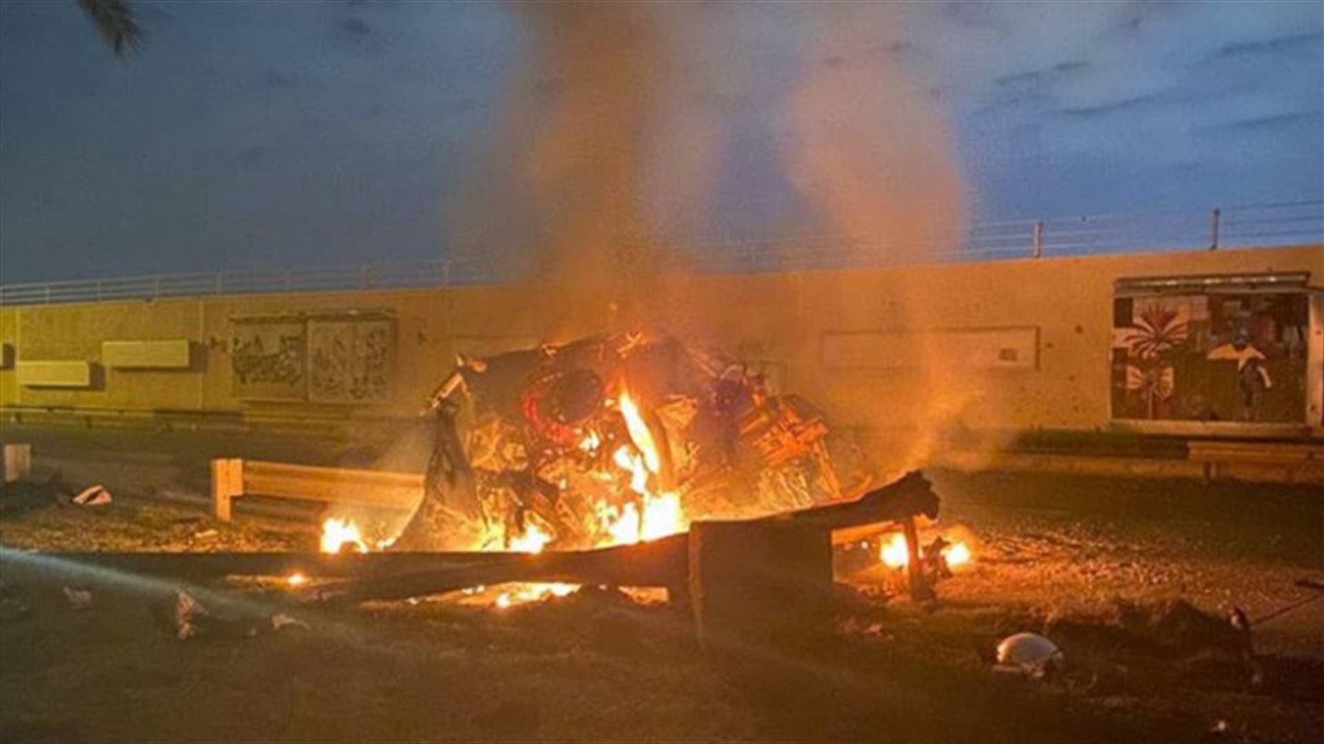 استهداف مطار بغداد ليل الأربعاء تمّ بثلاث طائرات مسيرة