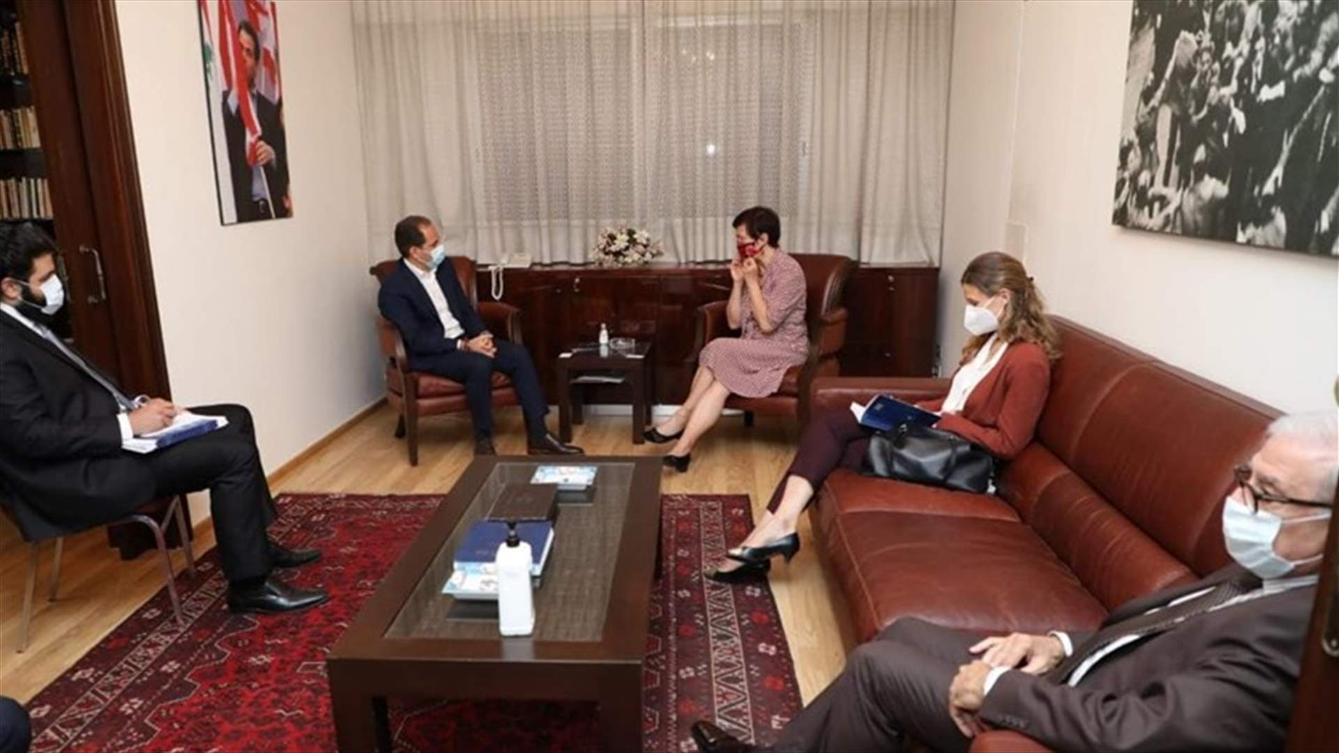 Gemayel meets UN Special Coordinator for Lebanon