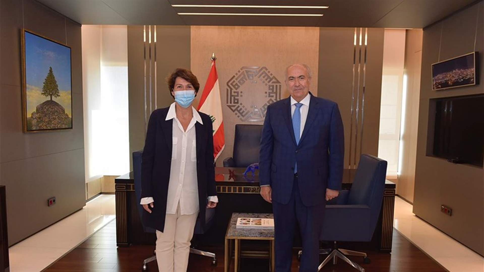 مخزومي استقبل غريو: لحكومة إنقاذية من مستقلين اليوم قبل الغد