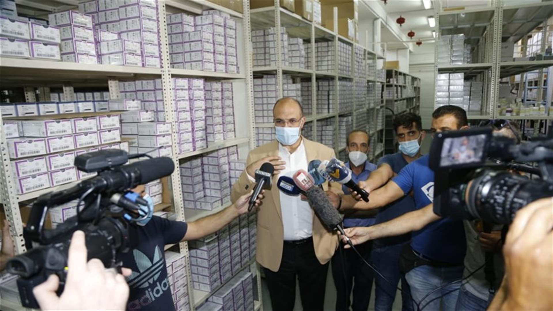 حسن دهم مستودعا للمعدات الطبية في سد البوشرية: ضبطنا تلاعبا بالاسعار وسيحال على النيابة المالية