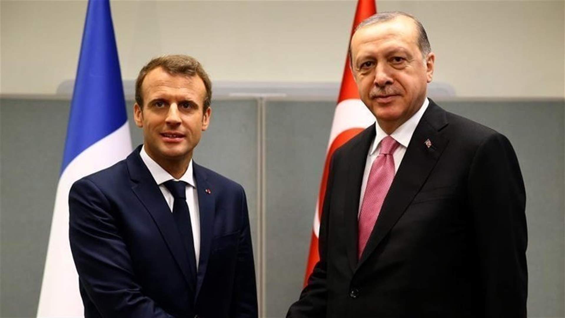 France's Macron says he discussed Syria and Libya with Turkey's Erdogan