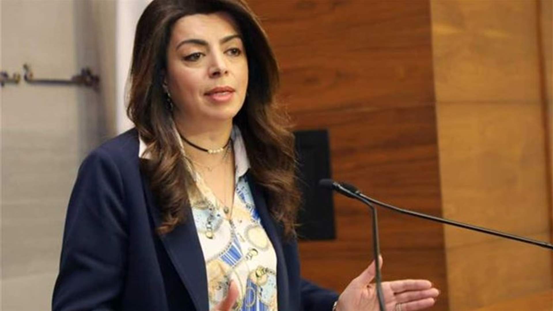 شريم ممثلة دياب: الفساد كان أقوى من الحكومة
