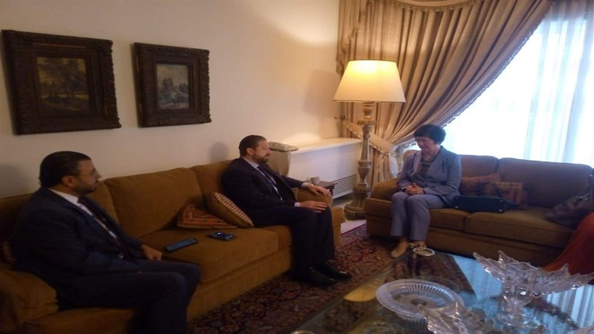 كرامي استقبل فرونتسكا: المدخل الأساسي لأي مساعدة للبنان تشكيل حكومة تحظى بثقة الشعب والمجتمع الدولي