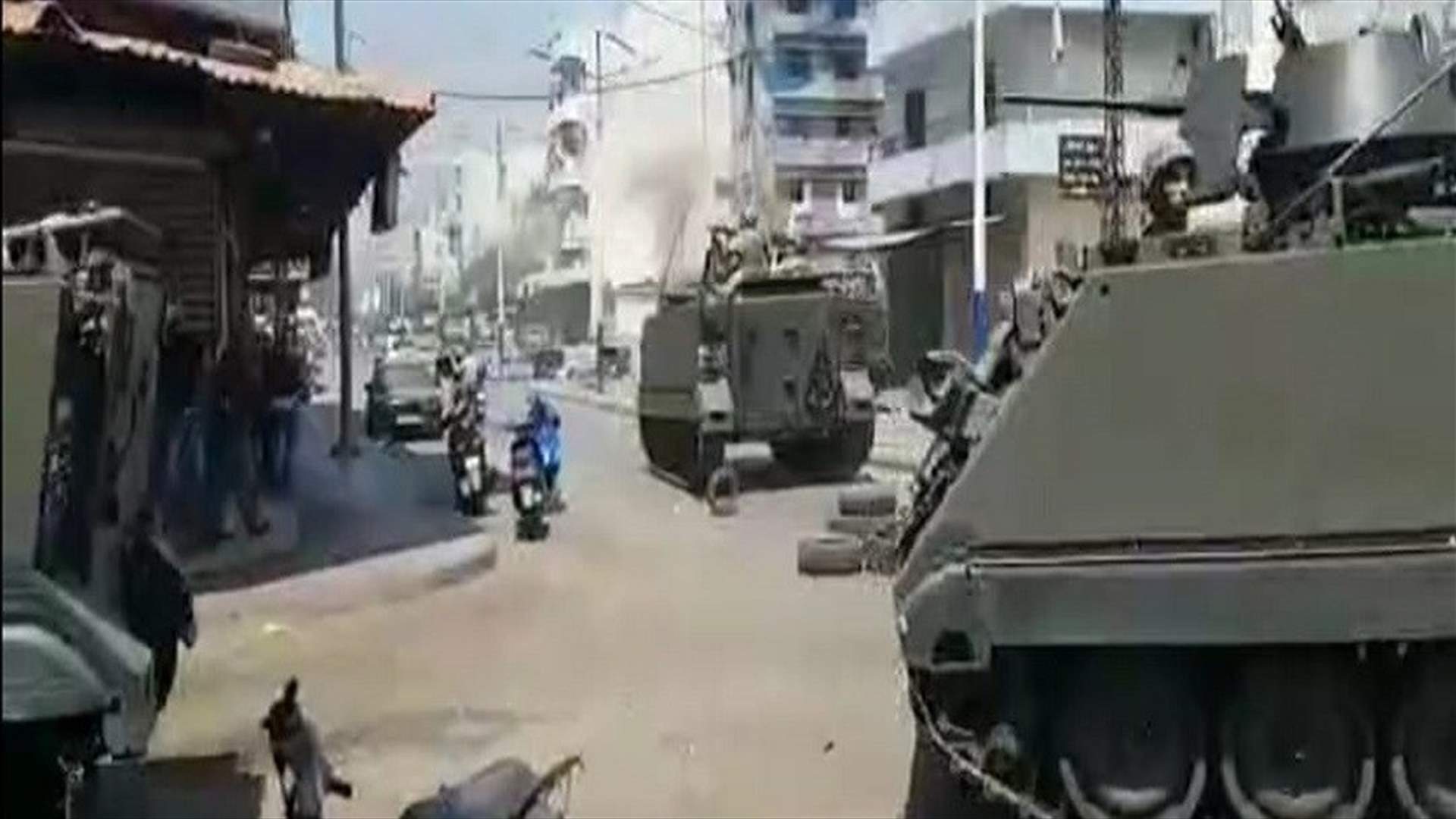 محتجون دخلوا الى كهرباء قاديشا في البحصاص والجيش أخرجهم