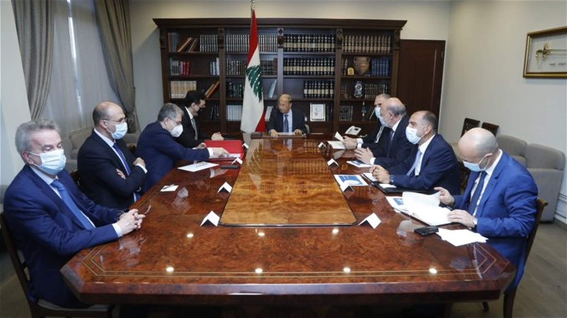 President Aoun chairs meeting over medicines crisis