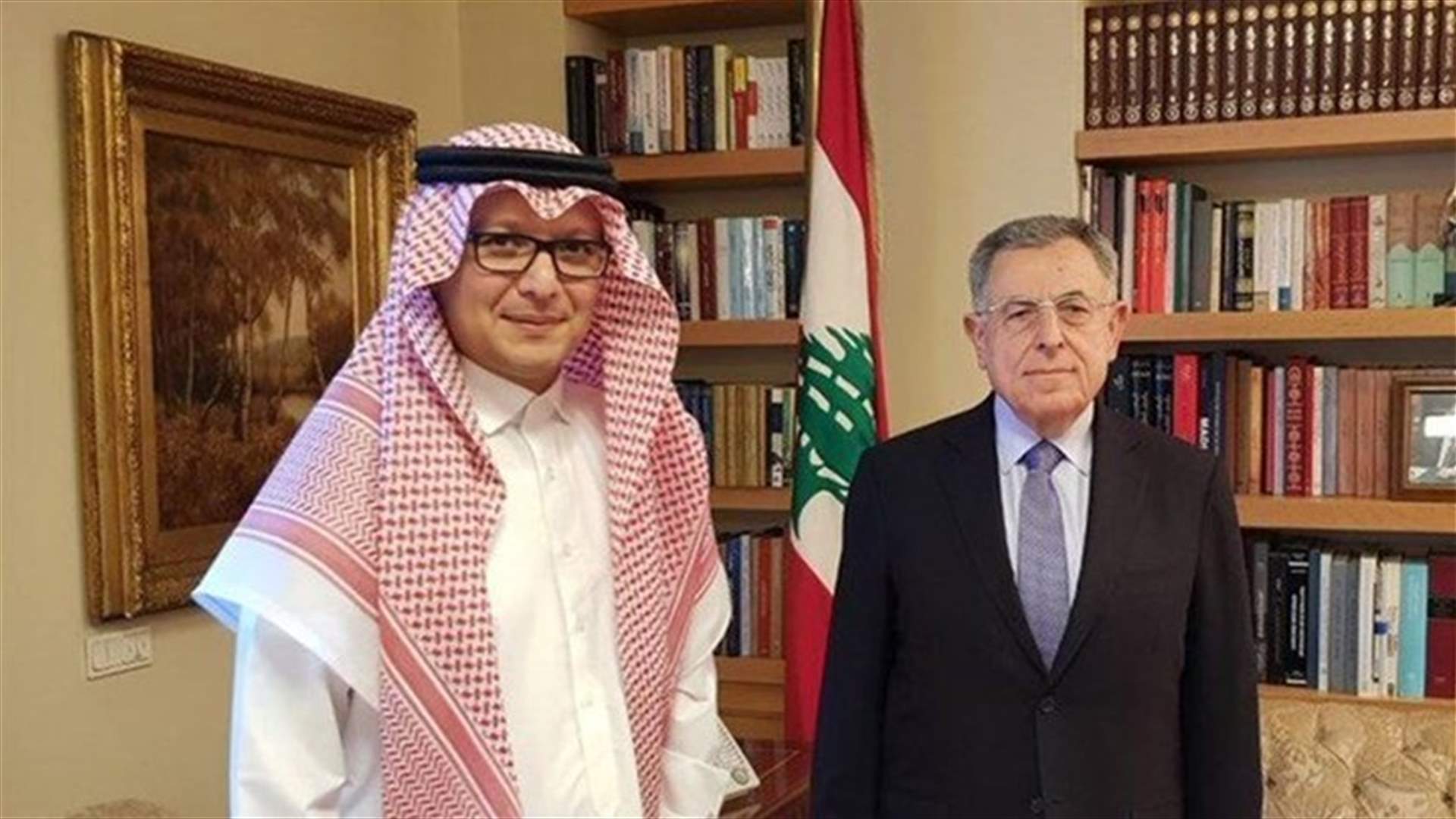 الاوضاع في لبنان بين بخاري والسنيورة