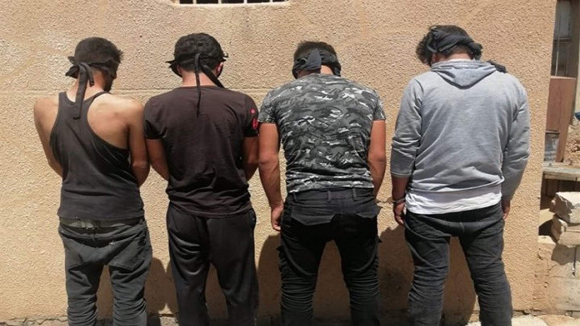 توقيف عصابة سرقة في منطقة مشاريع القاع - الهرمل