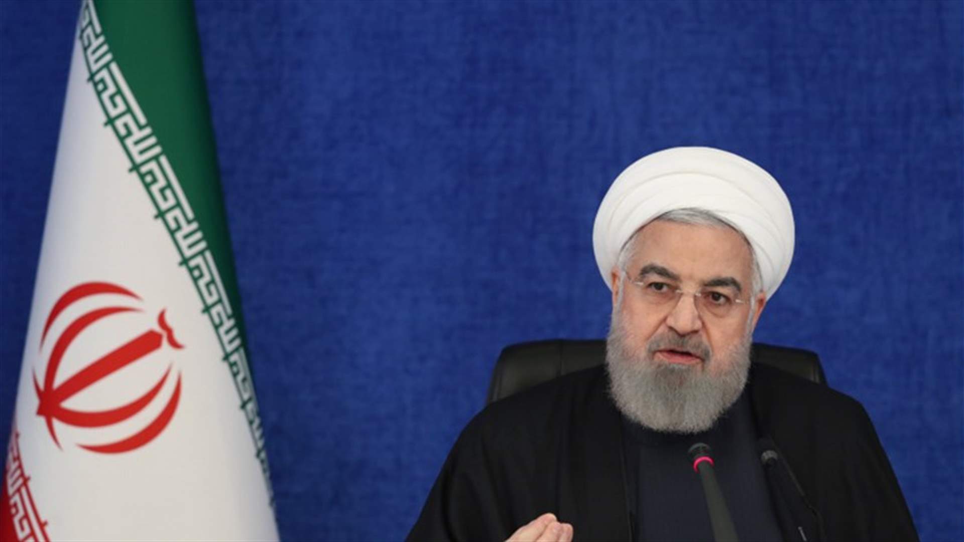 روحاني يبدي خشيته من موجة وبائية خامسة في إيران مرتبطة بمتحورة دلتا