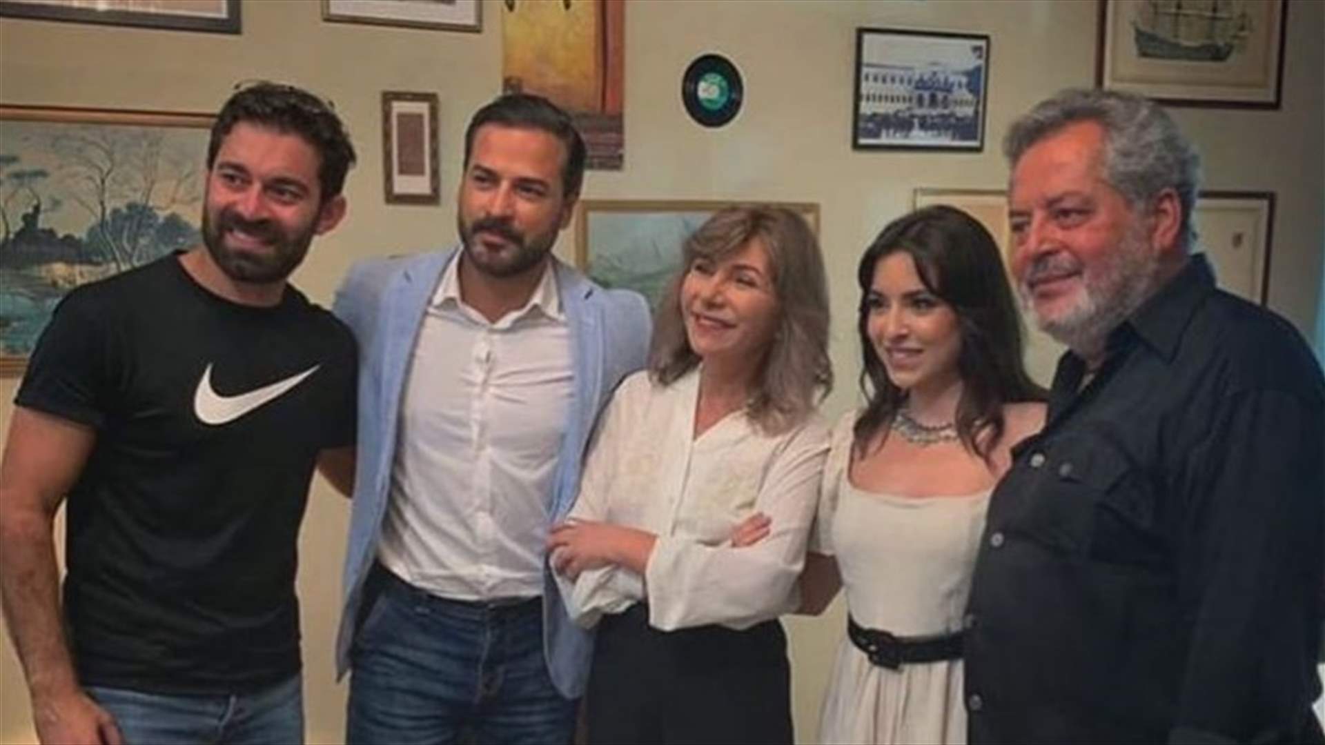 هيام أبو شديد وأسعد رشدان ينشران صوراً من كواليس تصوير حملة &quot;كلّ يوم هو 4 آب&quot;