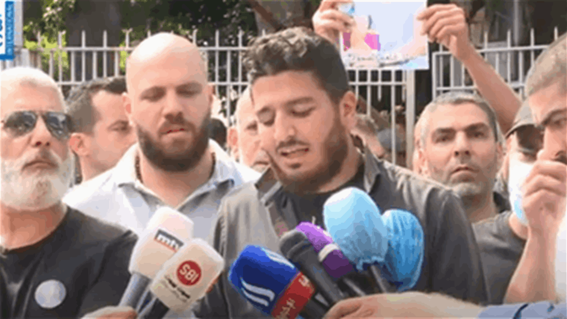 Families of Civil Defense victims hold sit-in-[VIDEO]