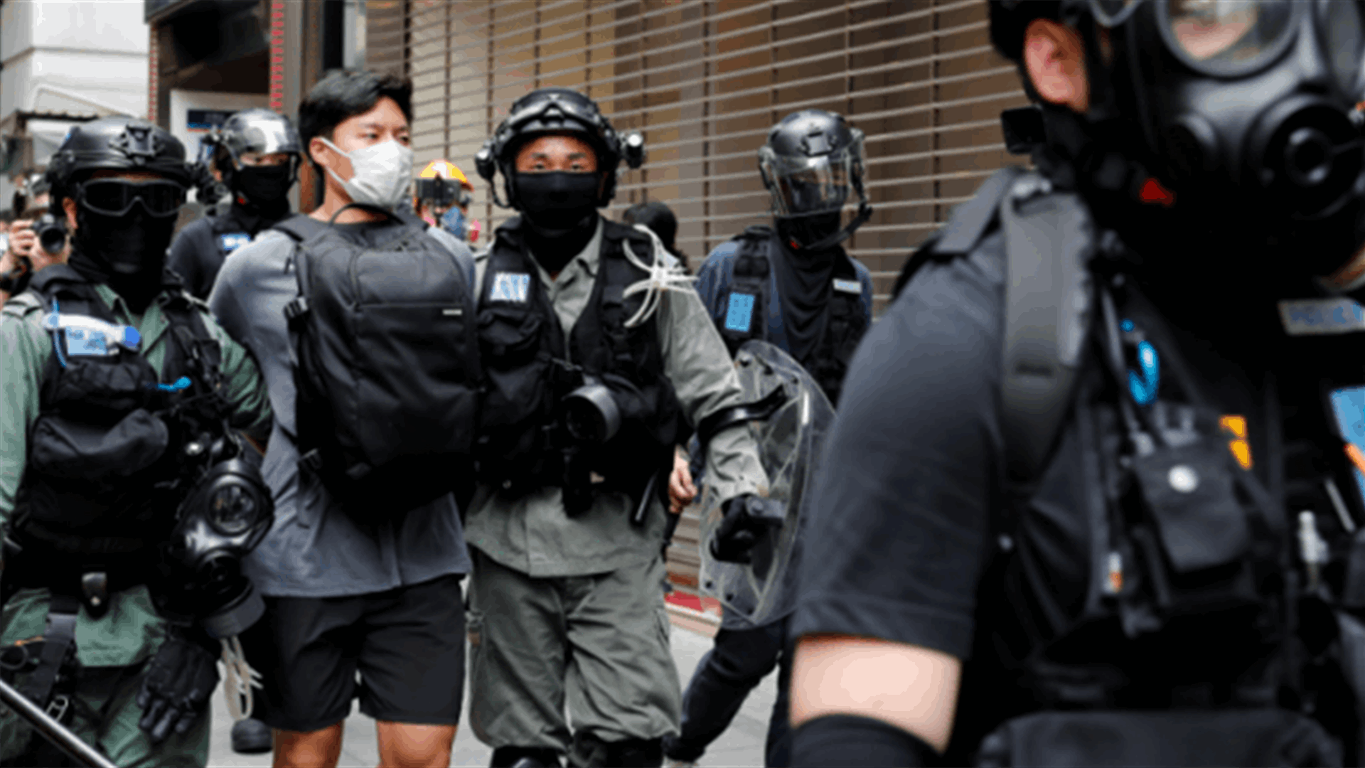 Hong Kong police arrest nine suspected of terrorist activities