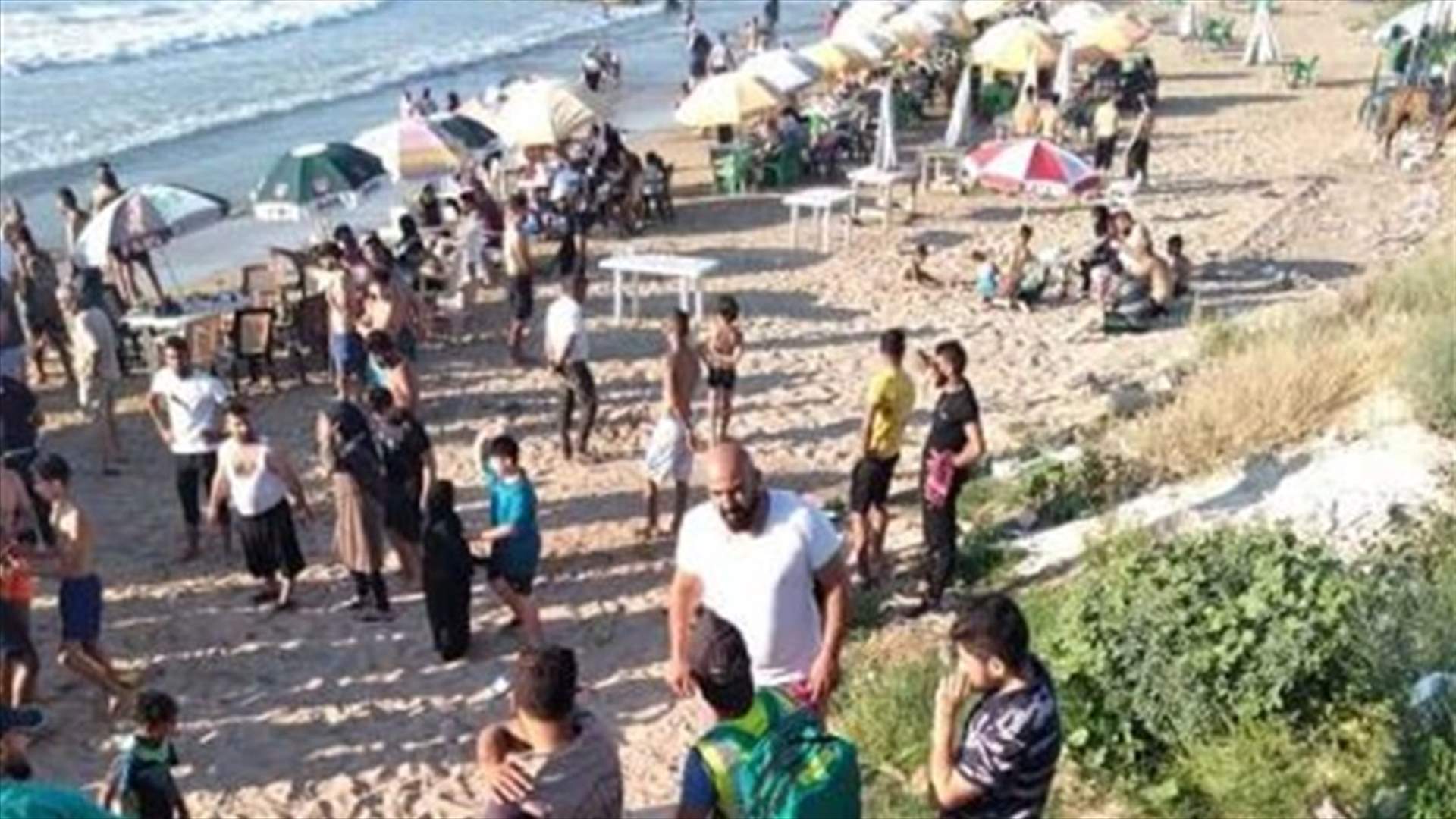 إنقاذ 3 اشخاص من الغرق عند شاطئ الغازية