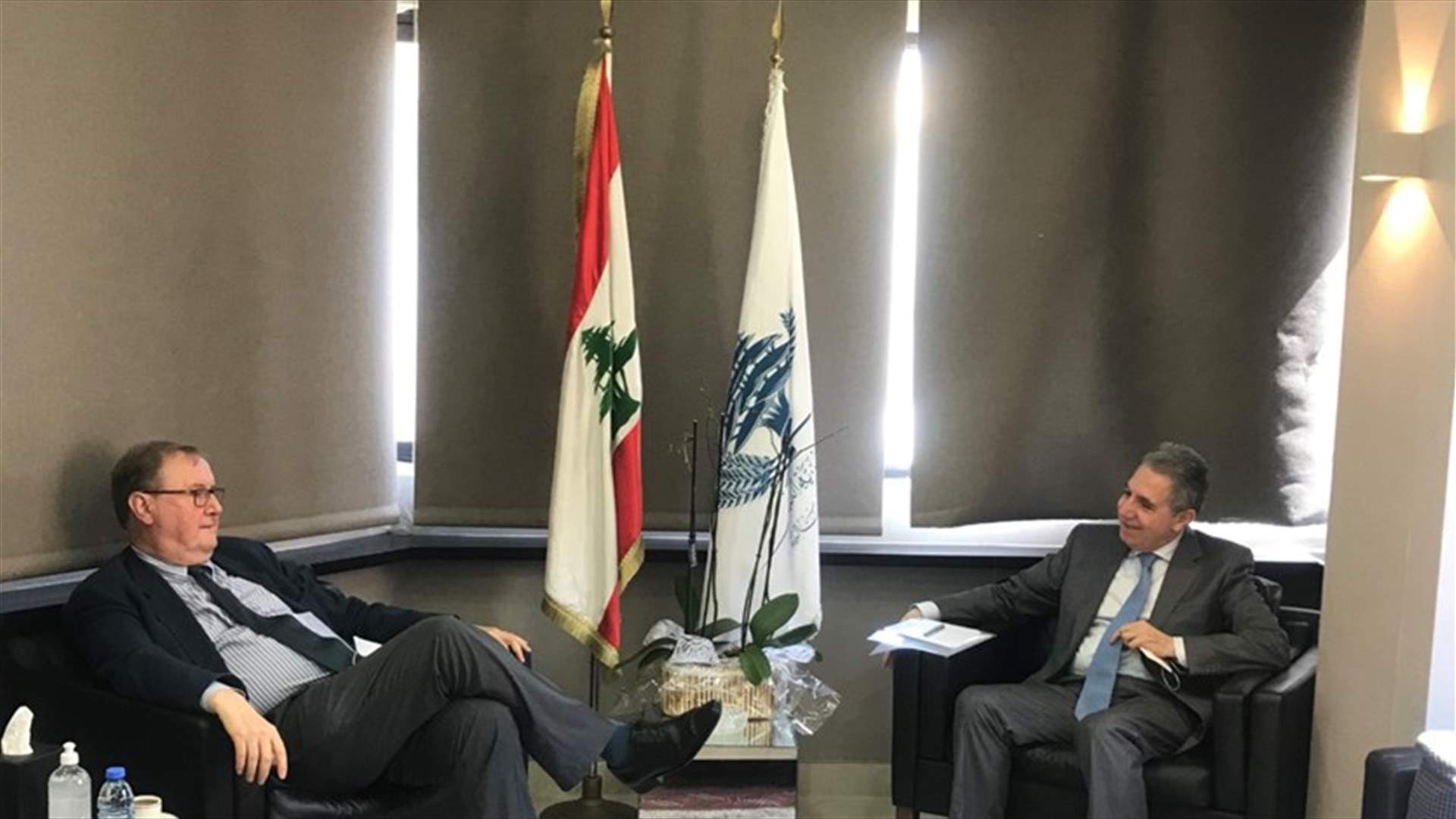 Wazni meets Ambassador Pierre Duquesne