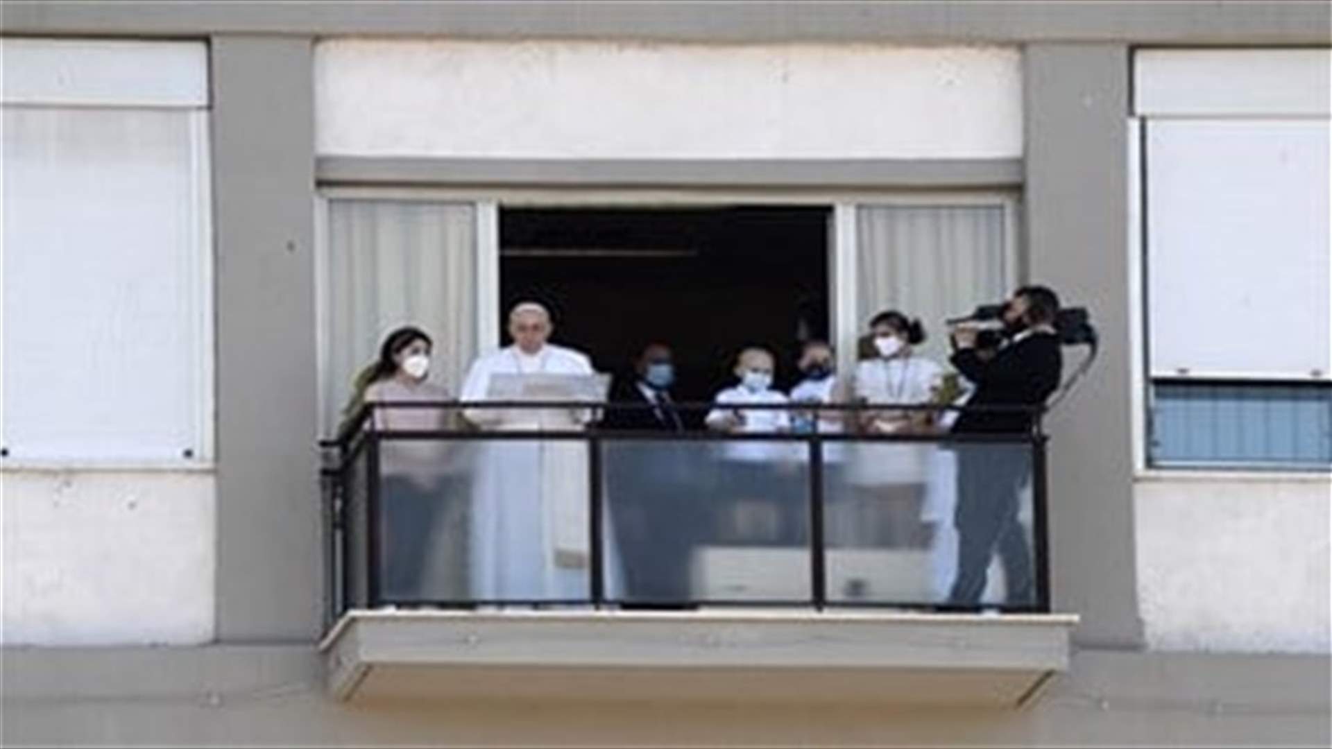 Pope reappears after surgery, backs free universal health care