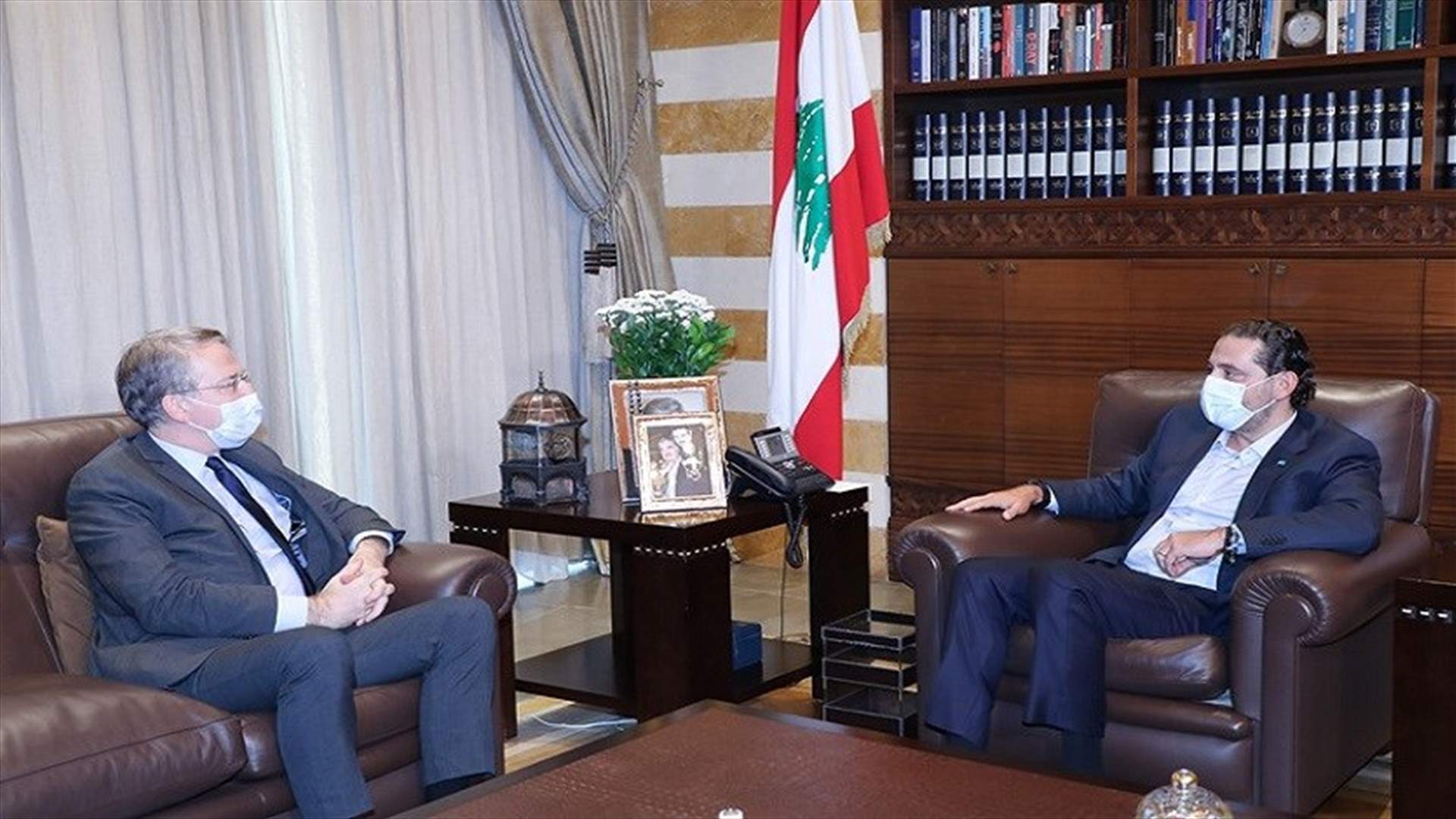 الحريري عرض مع دوريل ملف تشكيل الحكومة وبحث مع محي الدين في علاقة صندوق النقد بلبنان