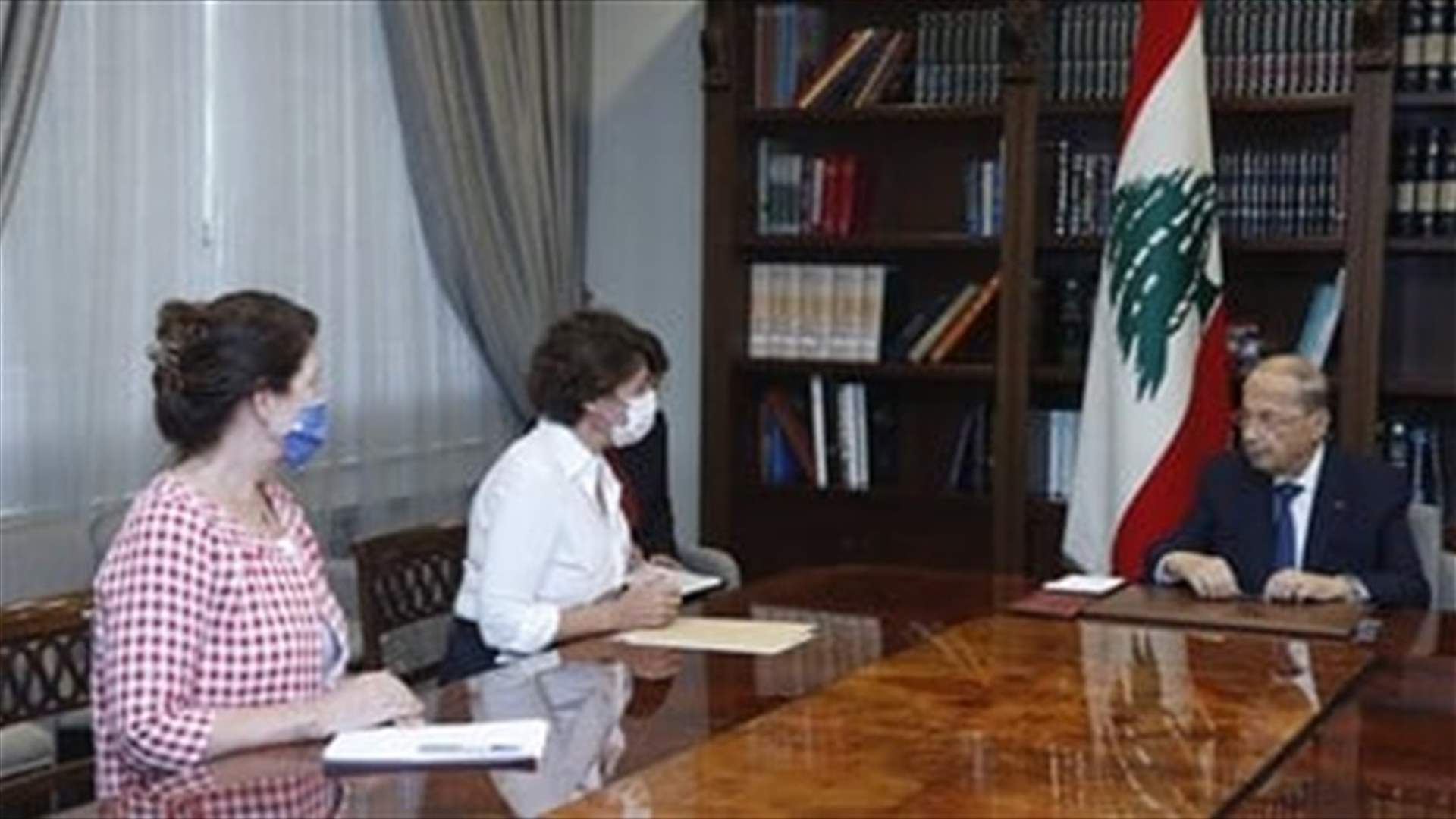 Shea, Grillo brief Aoun on results of Riyadh meetings