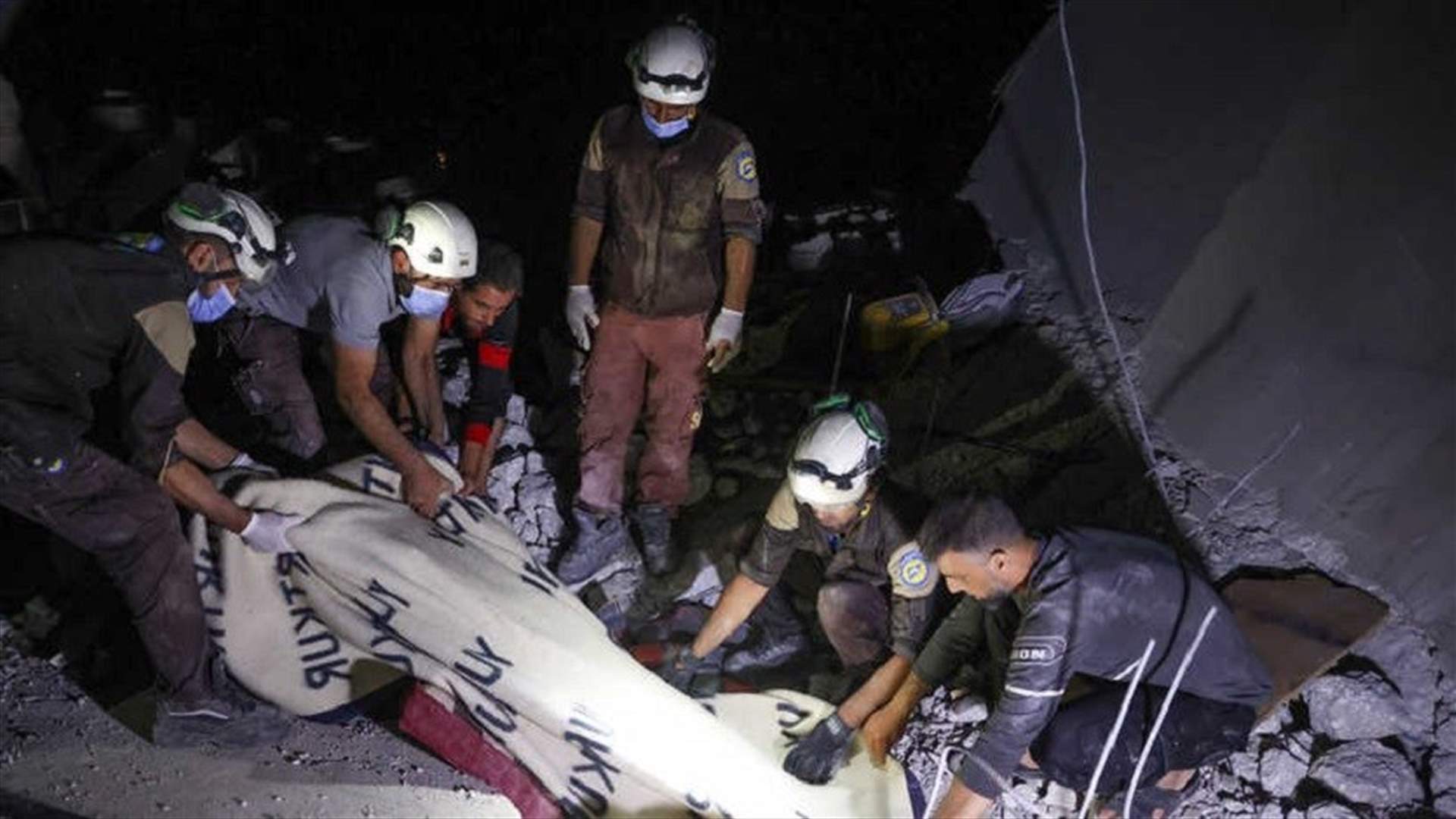 مقتل سبعة مدنيين بينهم ثلاثة أطفال في قصف لقوات النظام في شمال غرب سوريا