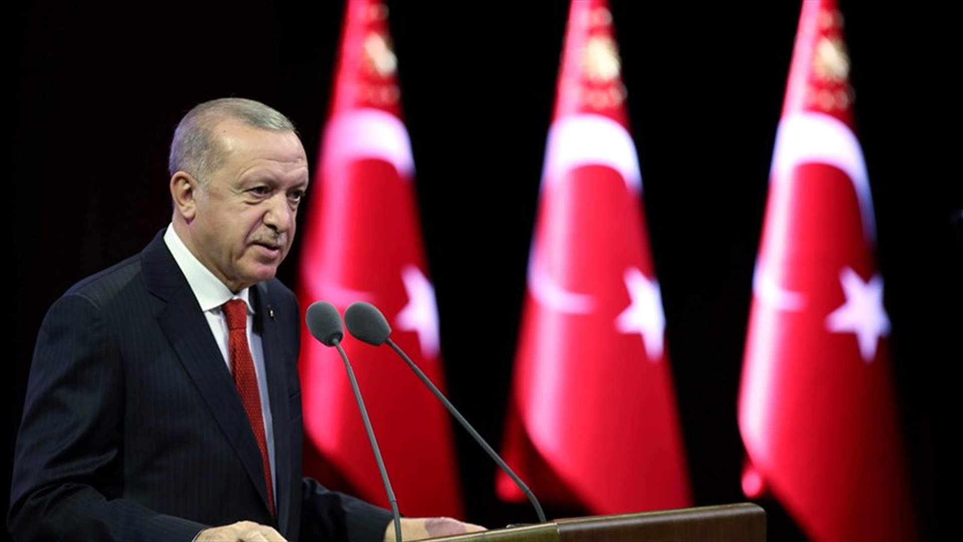 إردوغان في شمال قبرص: إقامة دولتين أو لا حلّ