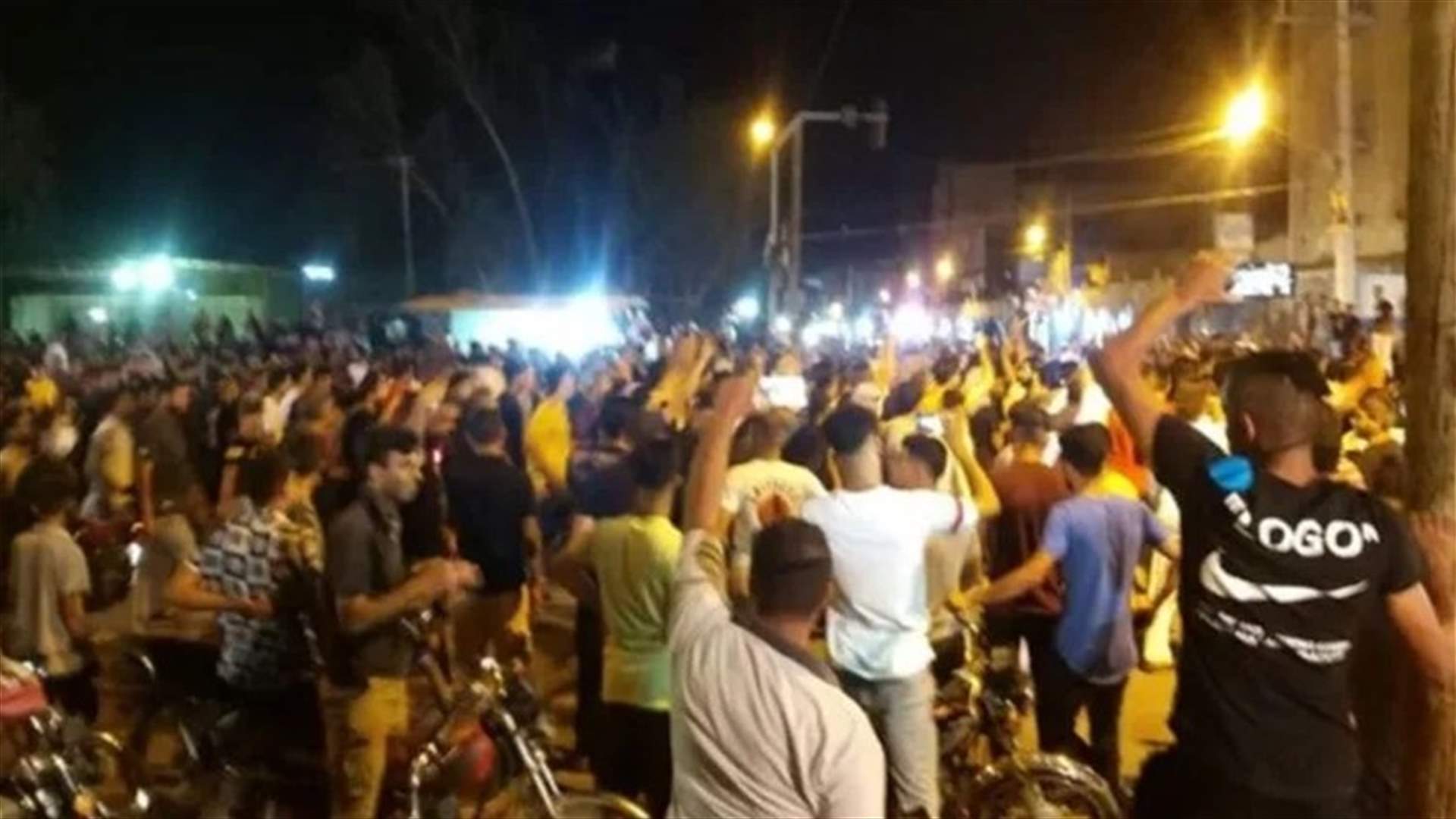 Water crisis protests continue in Iran, with chants in capital - reports