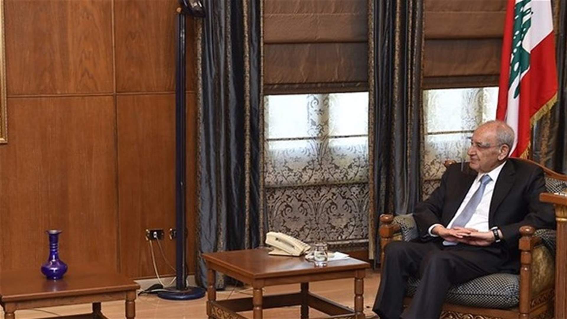 بري عرض الاوضاع مع تيمور جنبلاط والتقى الفرزلي
