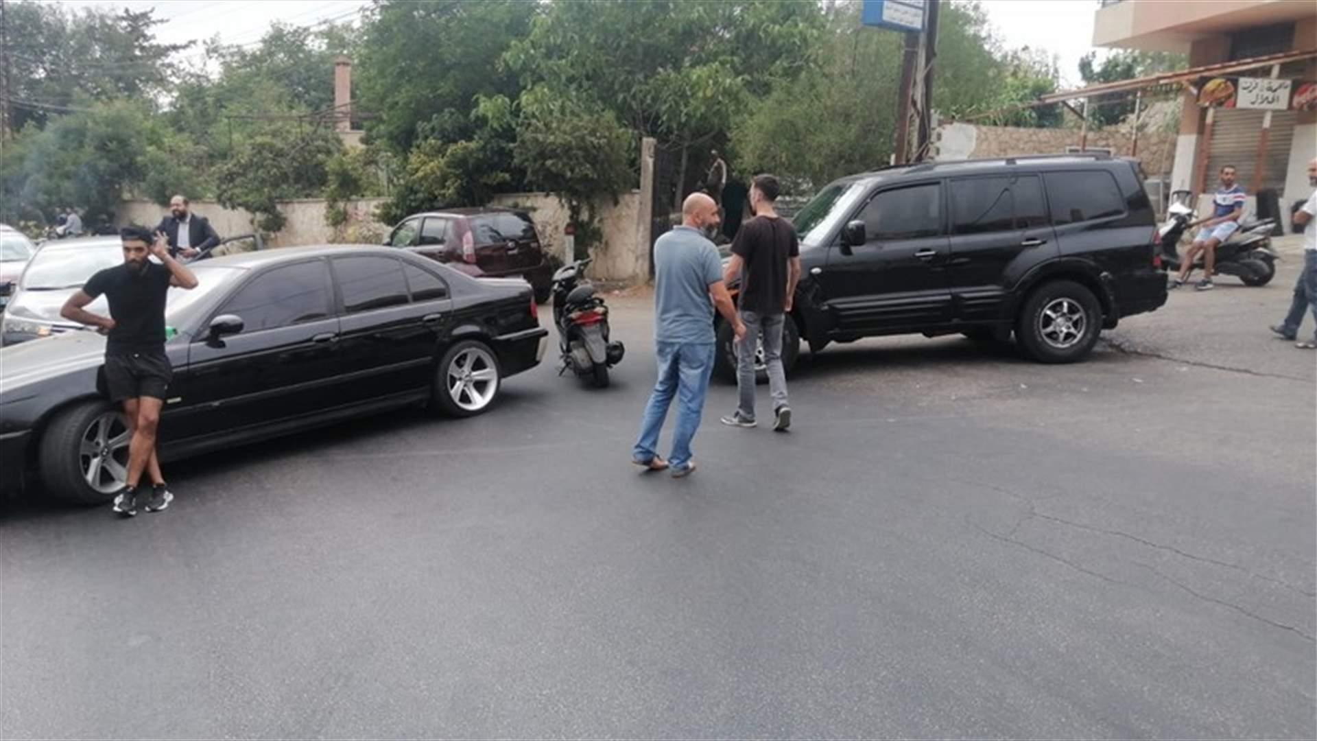 قطع الطريق في عانوت احتجاجا على فقدان مادة المازوت
