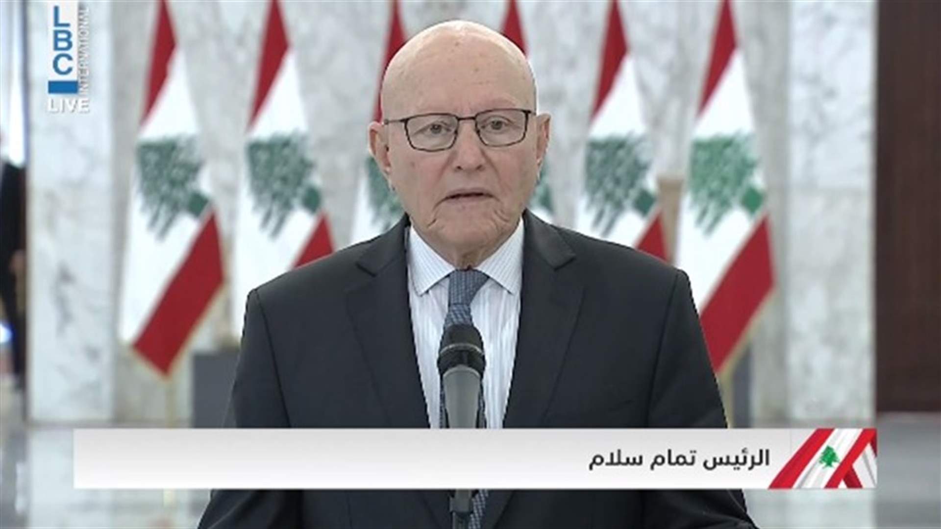 سلام يسمي ميقاتي لتشكيل الحكومة: نتمنى له تشكيل حكومة من الاختصاصيين