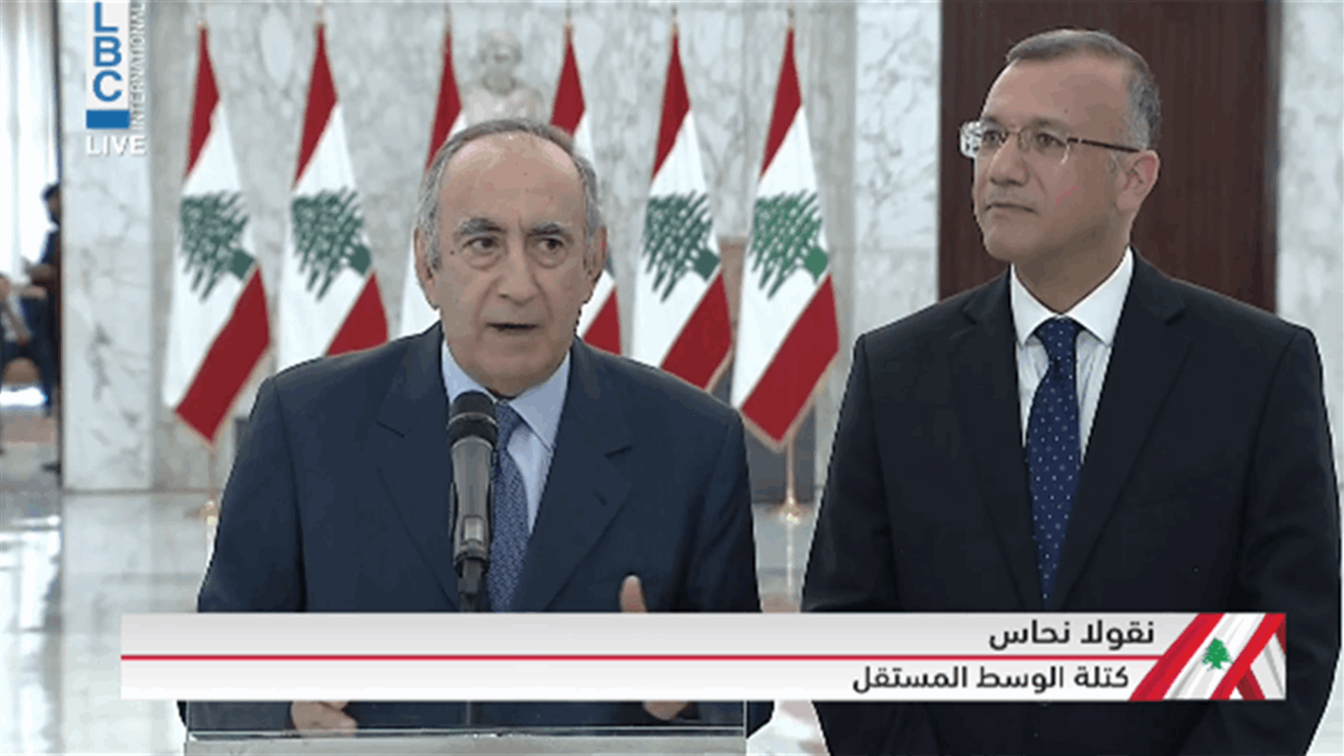 كتلة الوسط المستقل تسمي ميقاتي لتأليف الحكومة: نطلب من الجميع التعاون