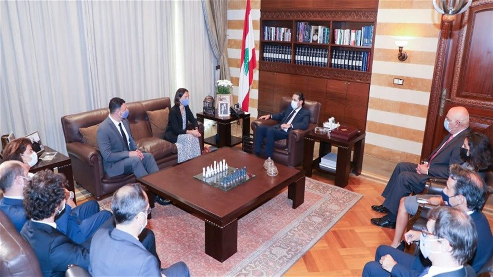 الحريري استقبل وفداً من مجلس الشيوخ الفرنسي... هذا ما جرى عرضه