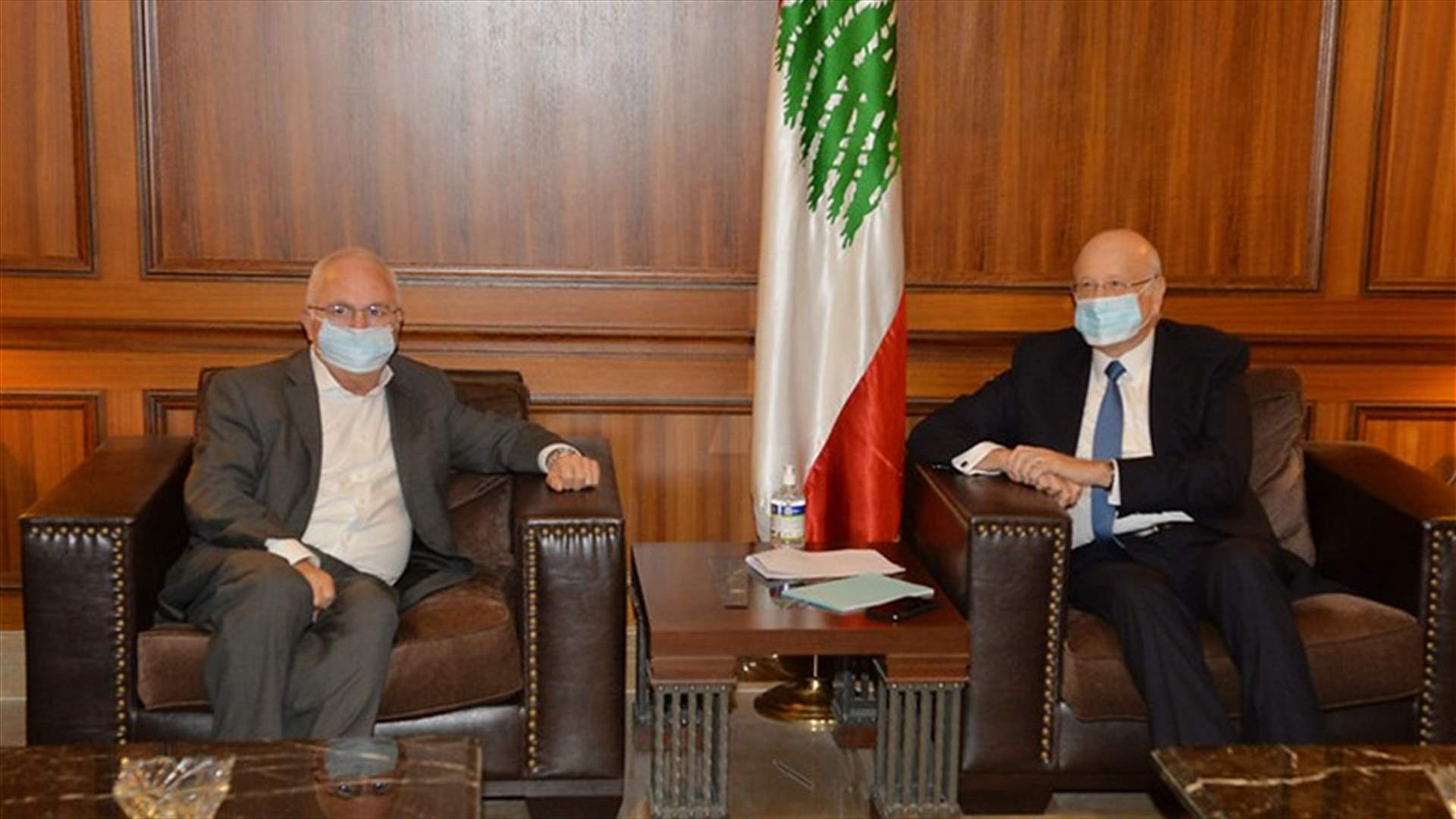 ضاهر التقى ميقاتي: للبدء فورا بمباحثات مع صندوق النقد