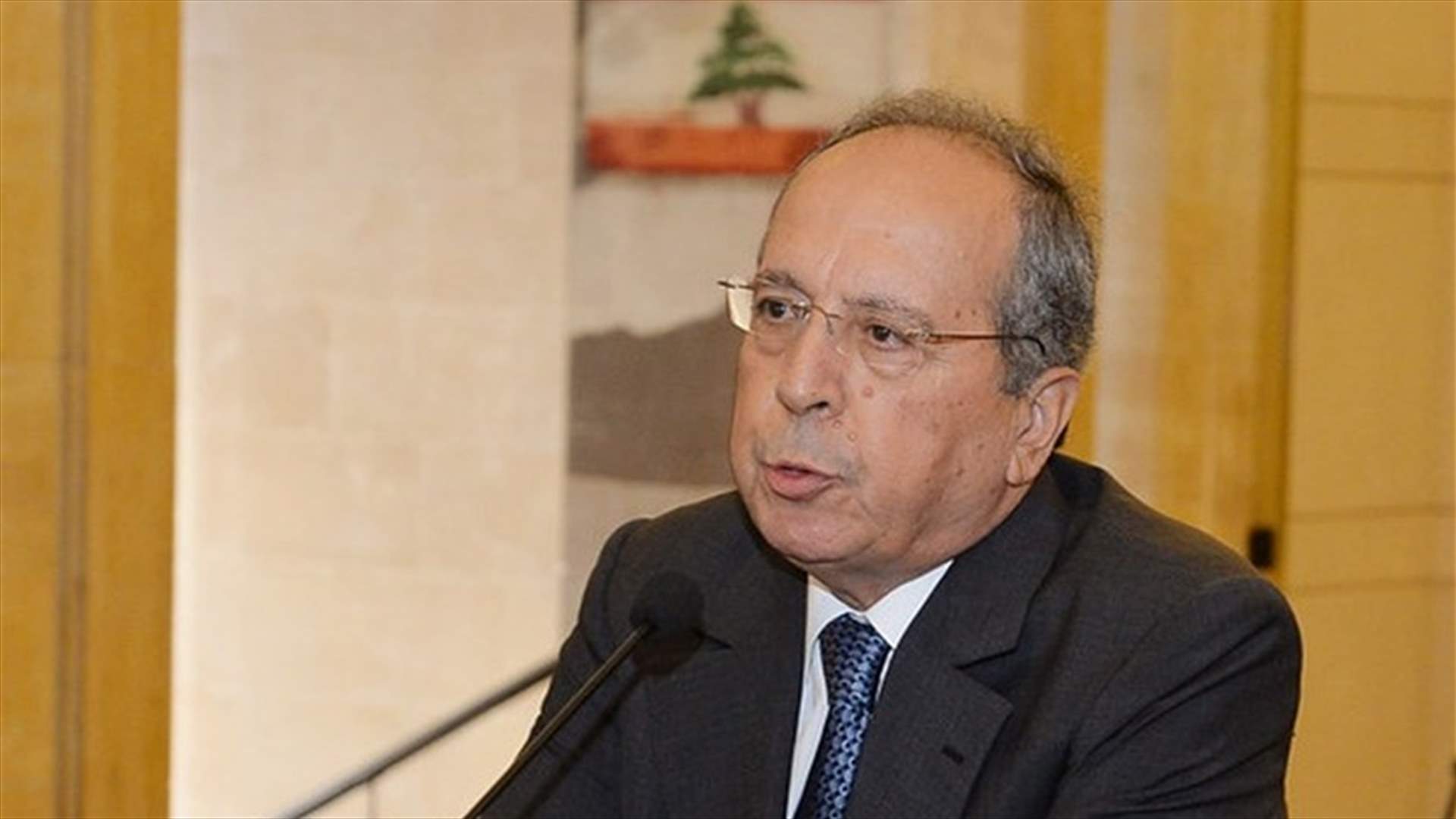 السيد: الاتجاه الى حكومة اختصاصيين مرضي عنهم من الطوائف