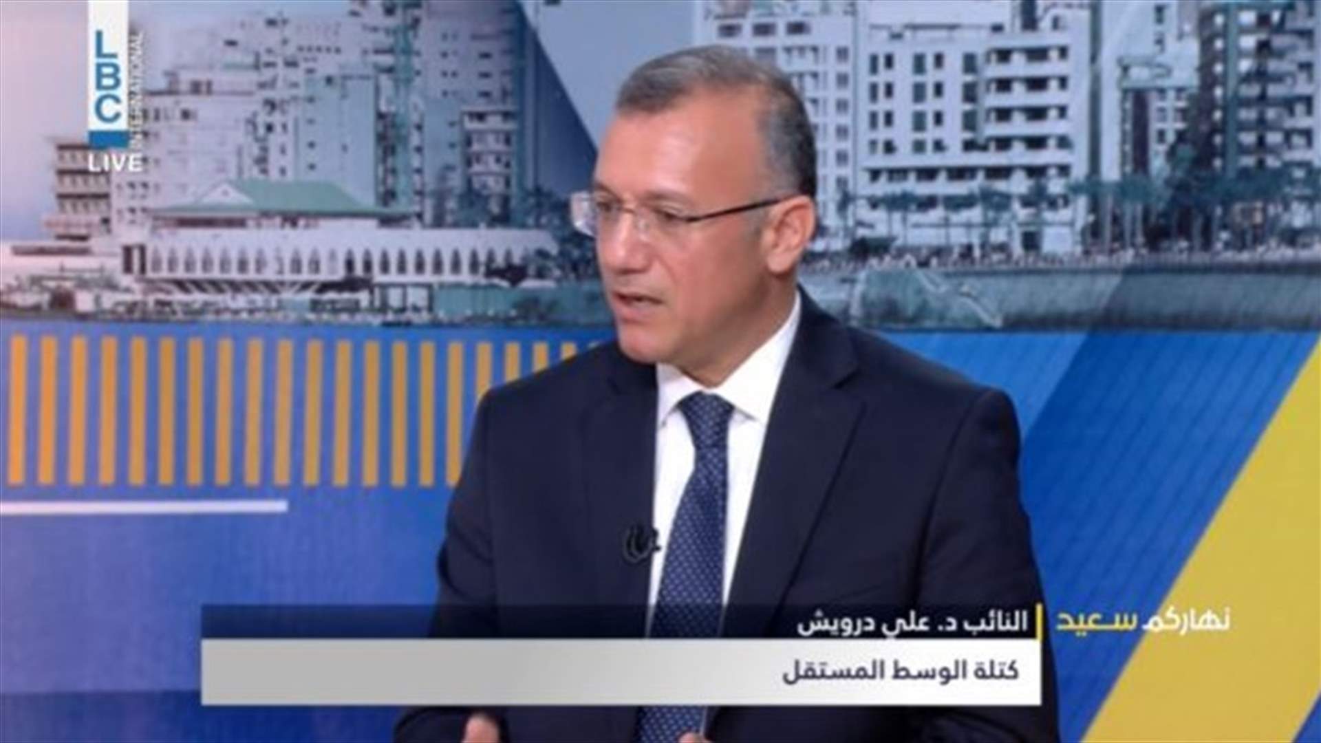 علي درويش للـLBCI: تسمية ميقاتي كان لها صدى ايجابيّا..ولا فيتو عليه من أحد