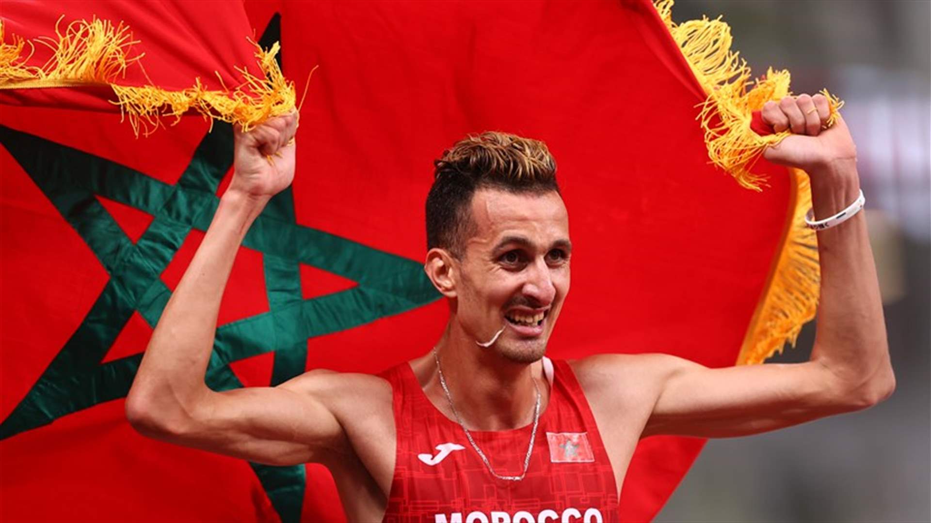 سفيان البقالي يفوز في ميدالية ذهبية للمغرب في سباق 3 الآف متر موانع