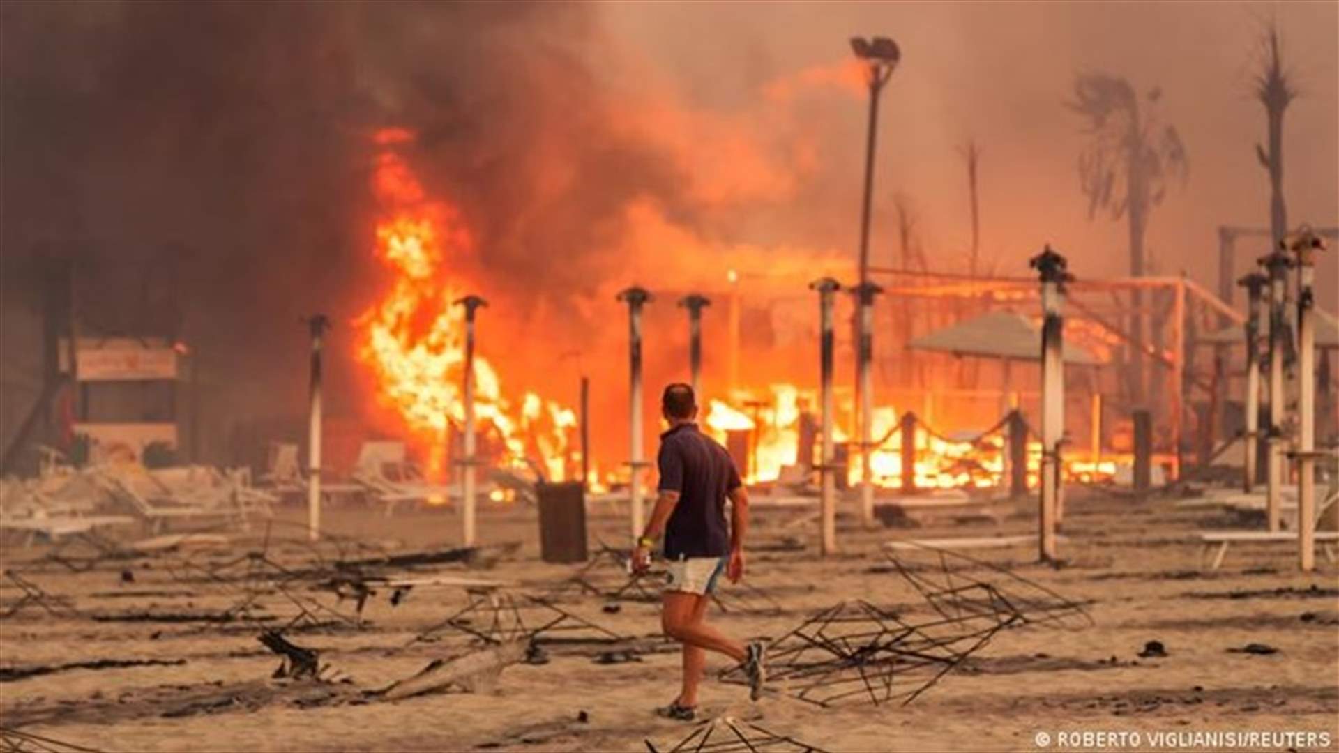 وزير ايطالي: أكثر من 70 % من الحرائق في إيطاليا سببها التدخل البشري
