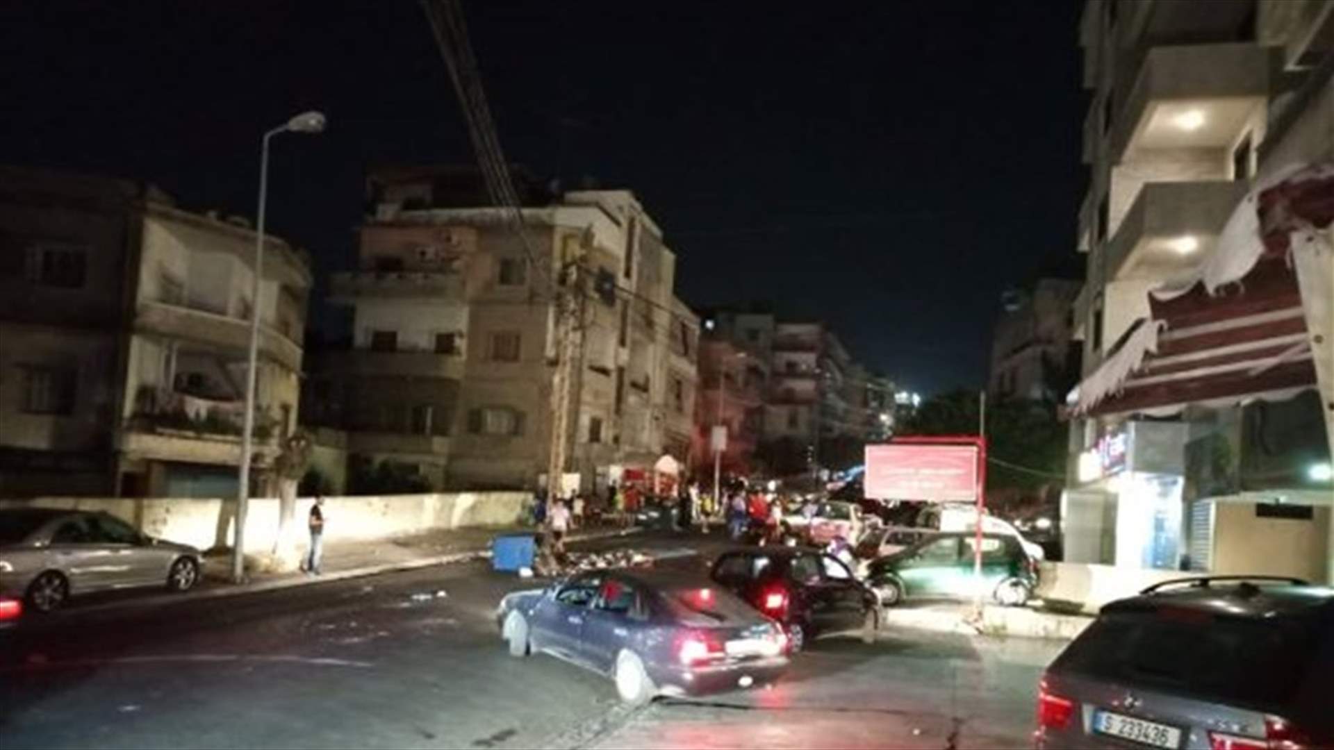 قطع طريق عام الهلالية صيدا بسبب نفاد المازوت