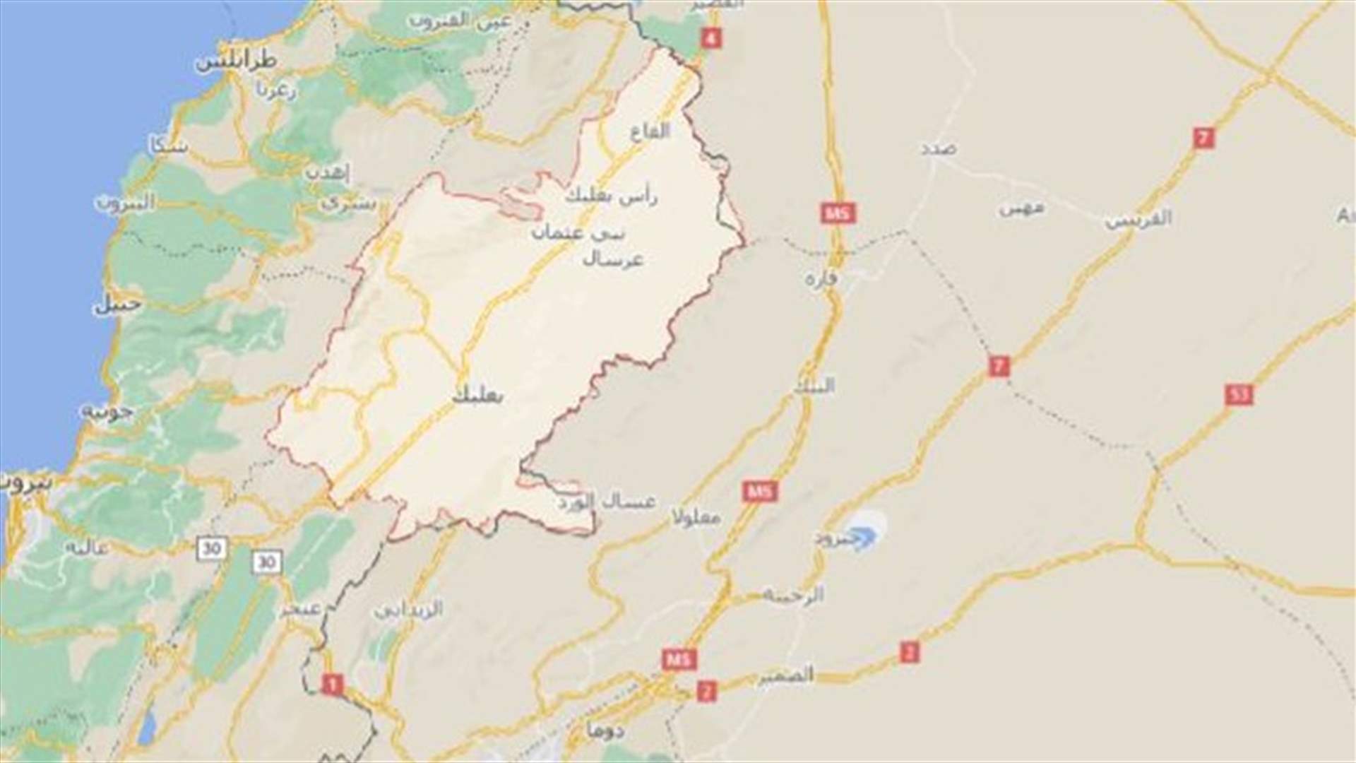 اشتباكات عشائرية في قرى غرب بعلبك وحرق محال في المدينة ومنطقتها ليلا