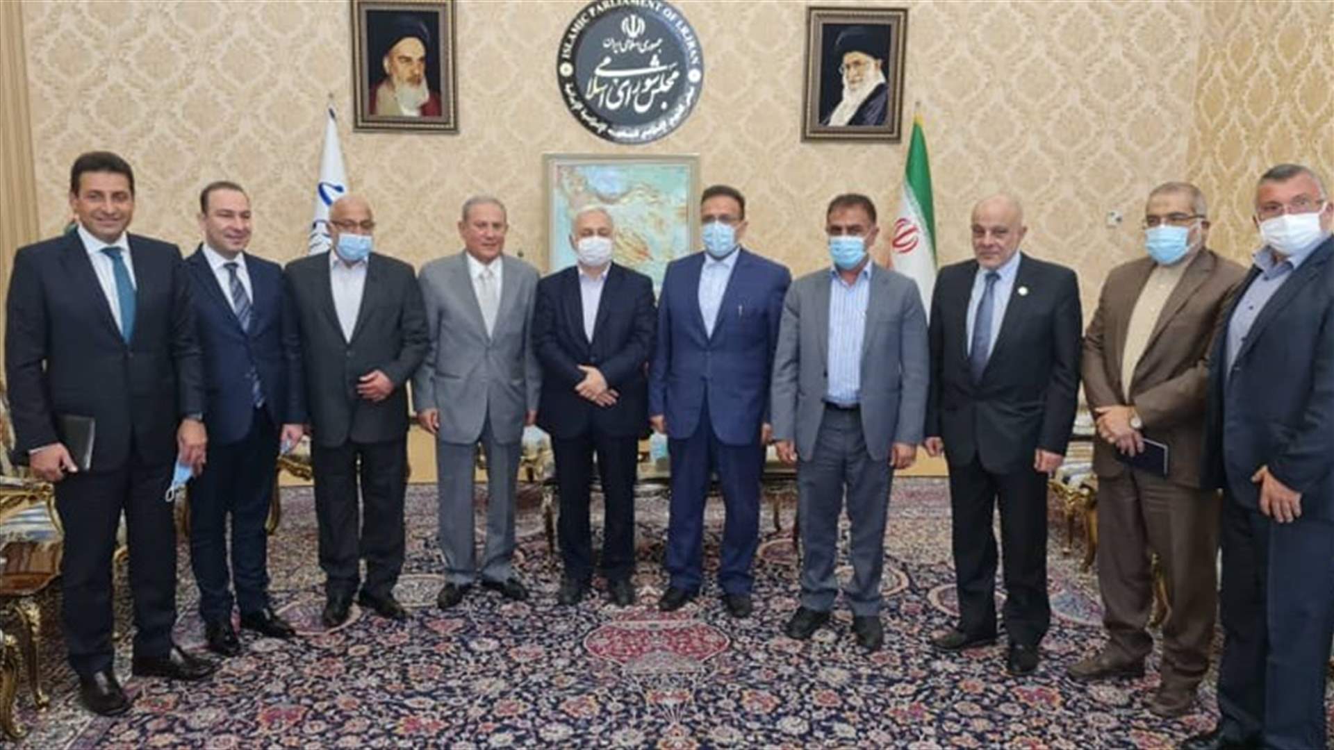 وفد قيادة حركة أمل المشارك في تنصيب الرئيس الإيراني التقى قاليباف وعبداللهيان وجلال زادة