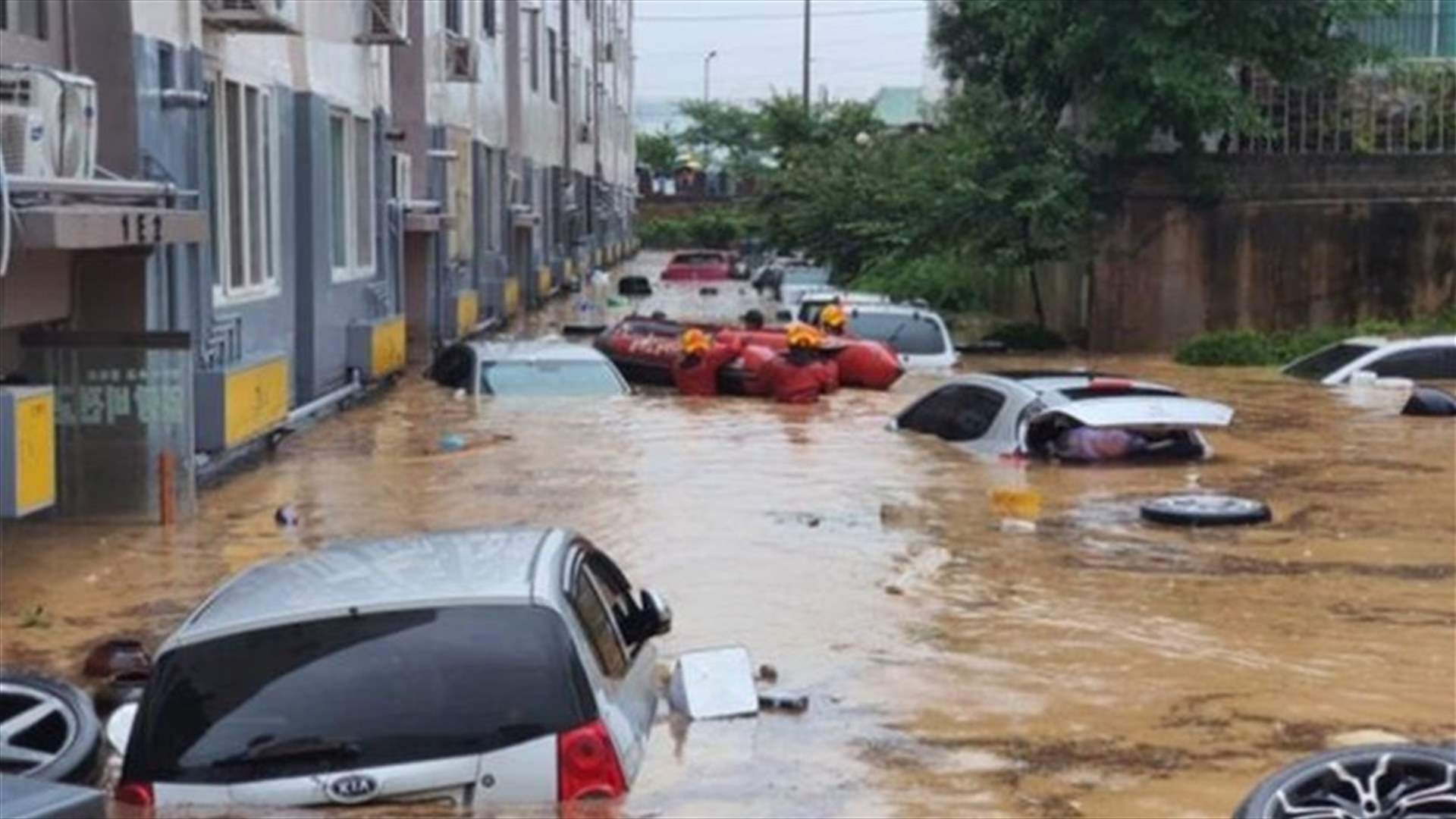 إجلاء الآلاف جرّاء الفيضانات في كوريا الشمالية