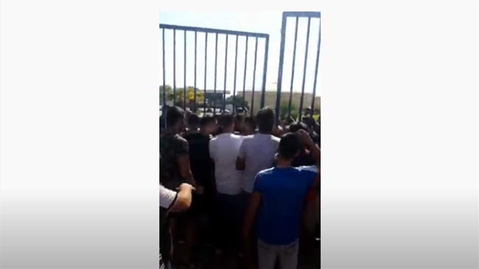 Protesters storm Al Zahrani factory-[VIDEO]