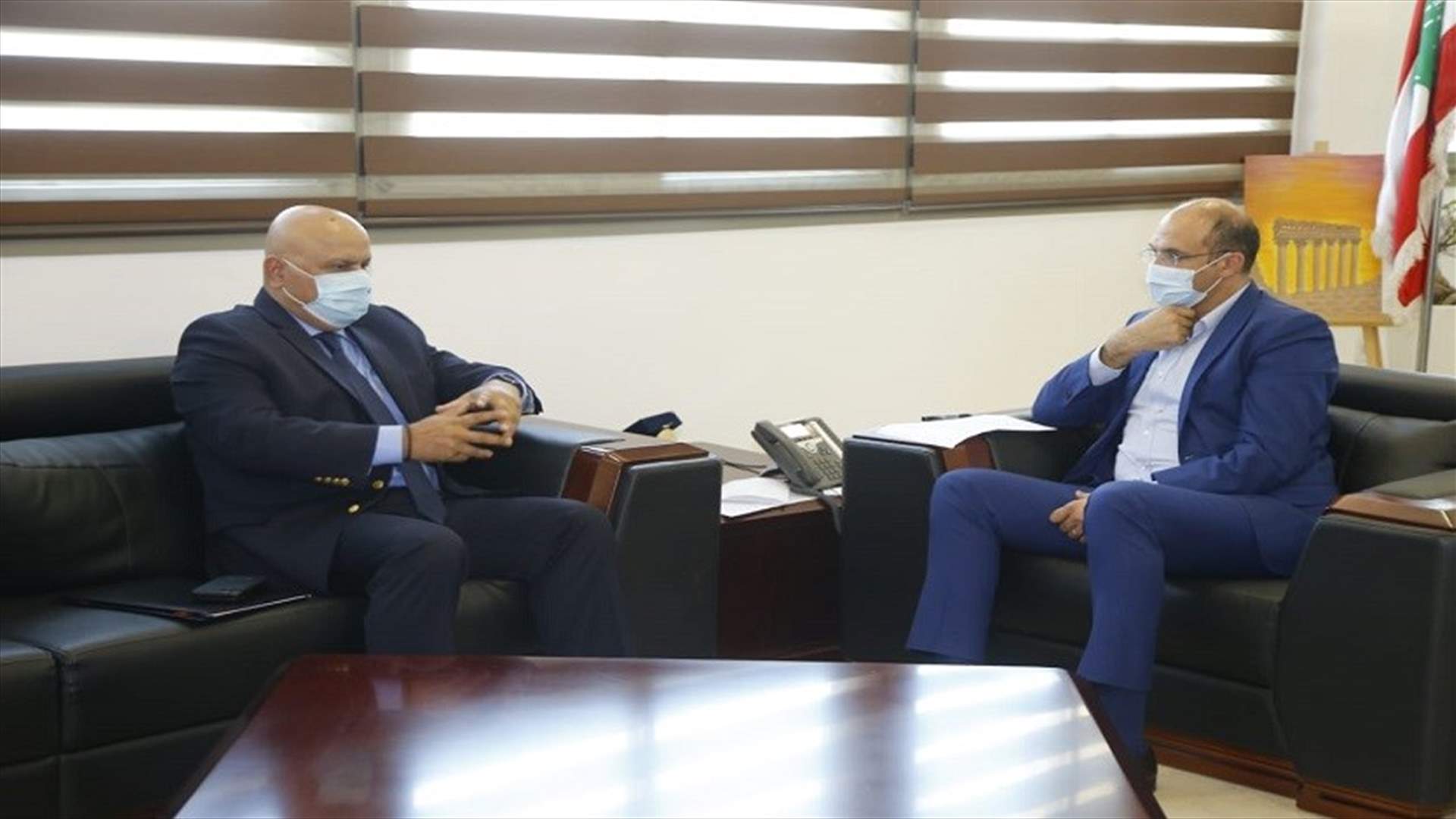 كومارجاه بحث مع الوزير حسن في تأمين الأدوية الأساسية وخطة التلقيح لعودة آمنة إلى المدرسة