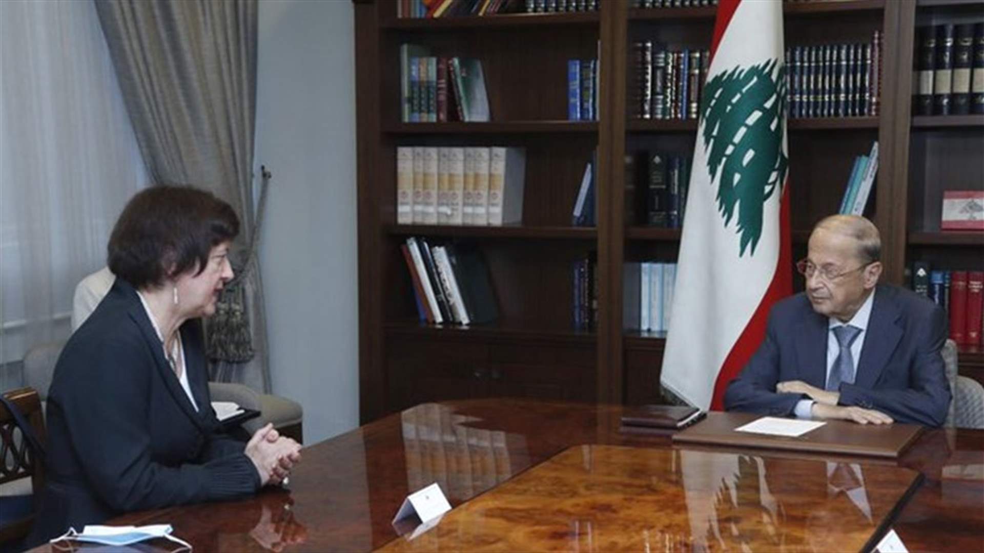 عون يطلب من الأمم المتحدة التحرك السريع لضمان عدم تكرار اختراق الطائرات الإسرائيلية للأجواء اللبنانية